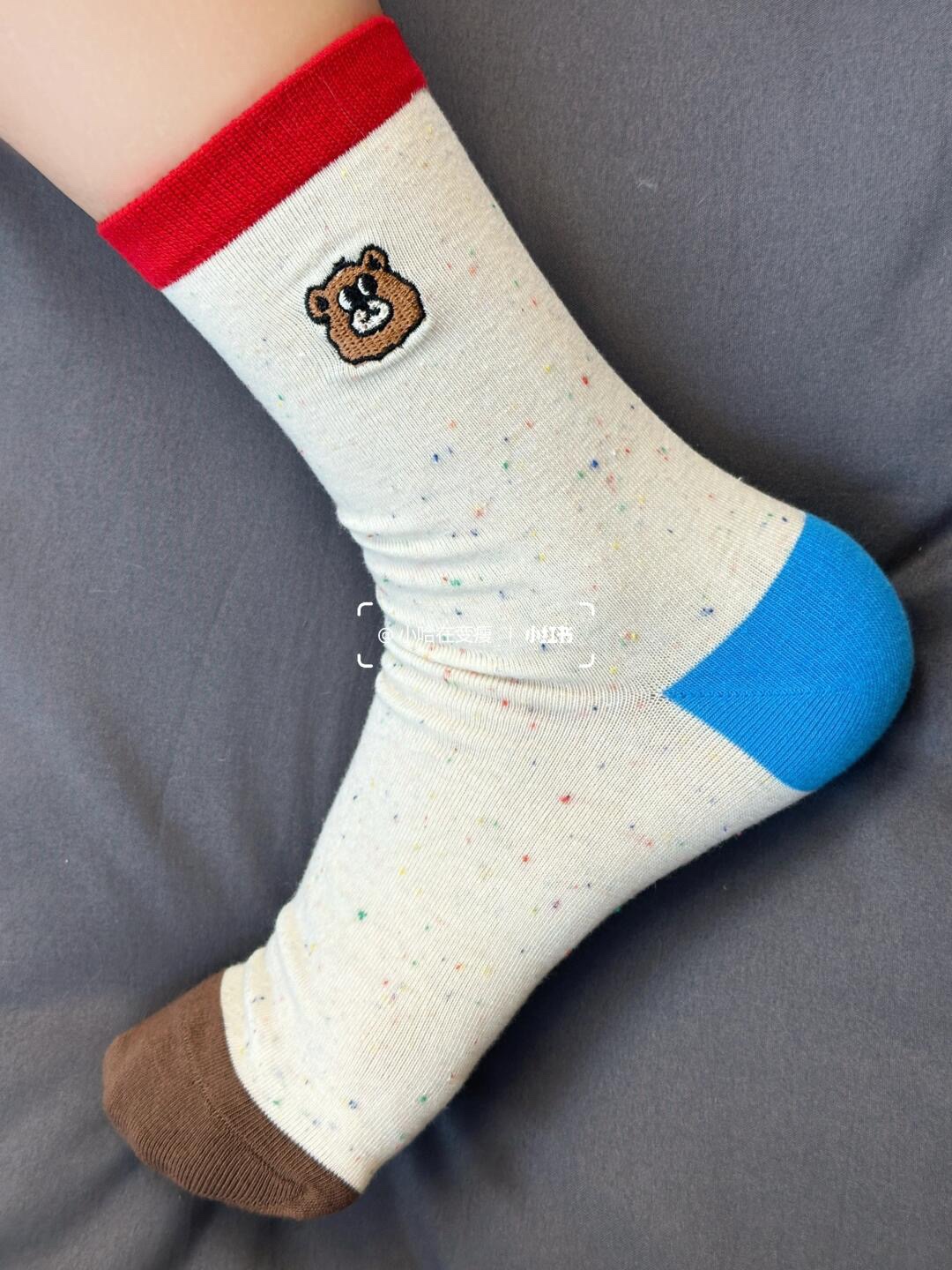 Bear-Motif Socks - Comprehensive 2