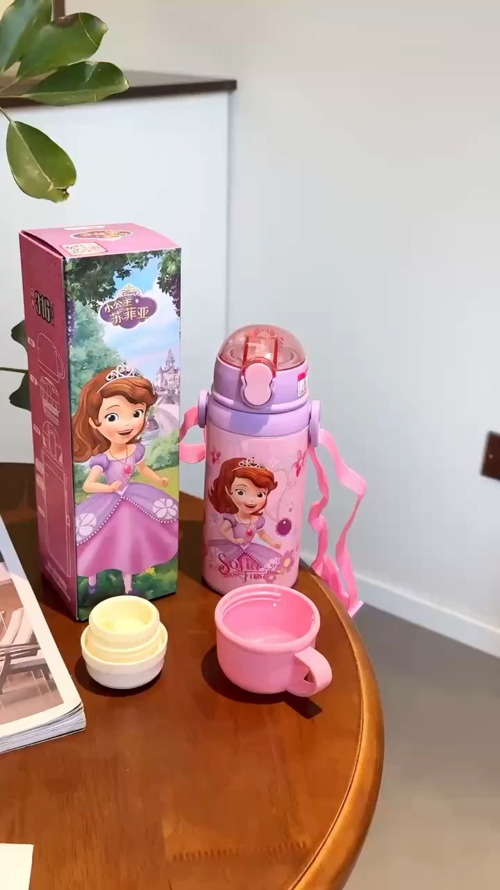 Disney-edition children's insulated bottle crafted from upgraded 316 sta - Baby