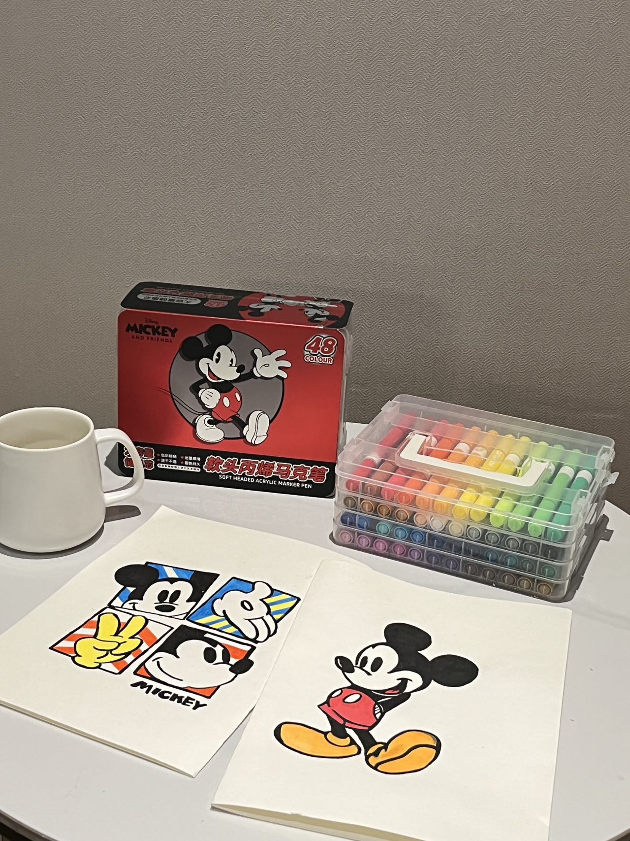 Traditional markers require pressure to produce inkBut Disney's soft hea - Hat 5