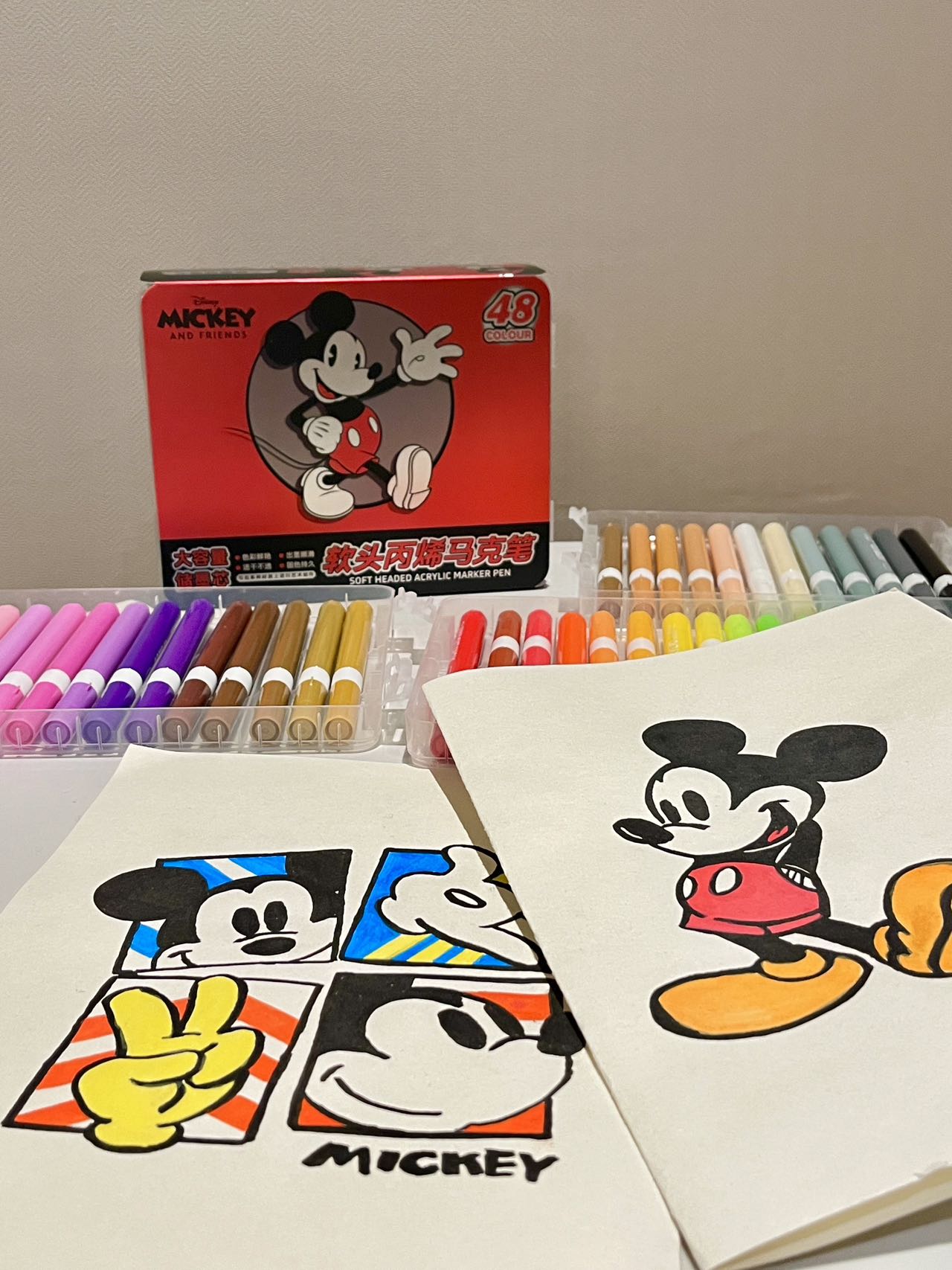 Traditional markers require pressure to produce inkBut Disney's soft hea - Hat 4