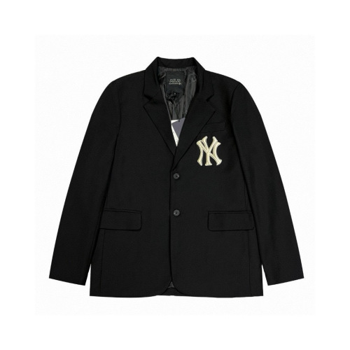 MLB New York Yankees Black Blazer Jacket with Embroidered Logo - Unisex 1 MLB New York Yankees Black Blazer Jacket with Embroidered Logo - Unisex