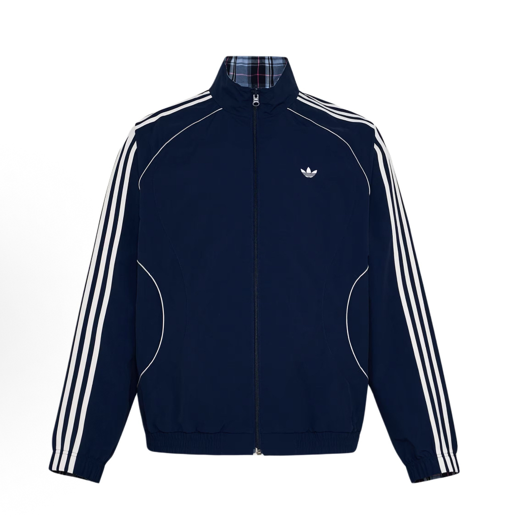 P170 Nº de modelo: G355 Adidas Adidas Originals nueva chaqueta deportiva retro con cuello alto, reversible. 1️⃣ Diseño …