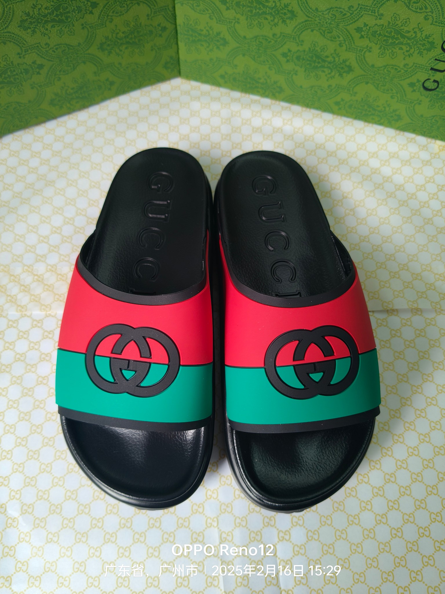 NO:164415,New ~ 2025 Guqi thick-soled new slippers 35-45, slippers, slippers19860909上新啦～～2025古奇厚底新款拖鞋35-45,,拖鞋,slippers,Women's Shoes