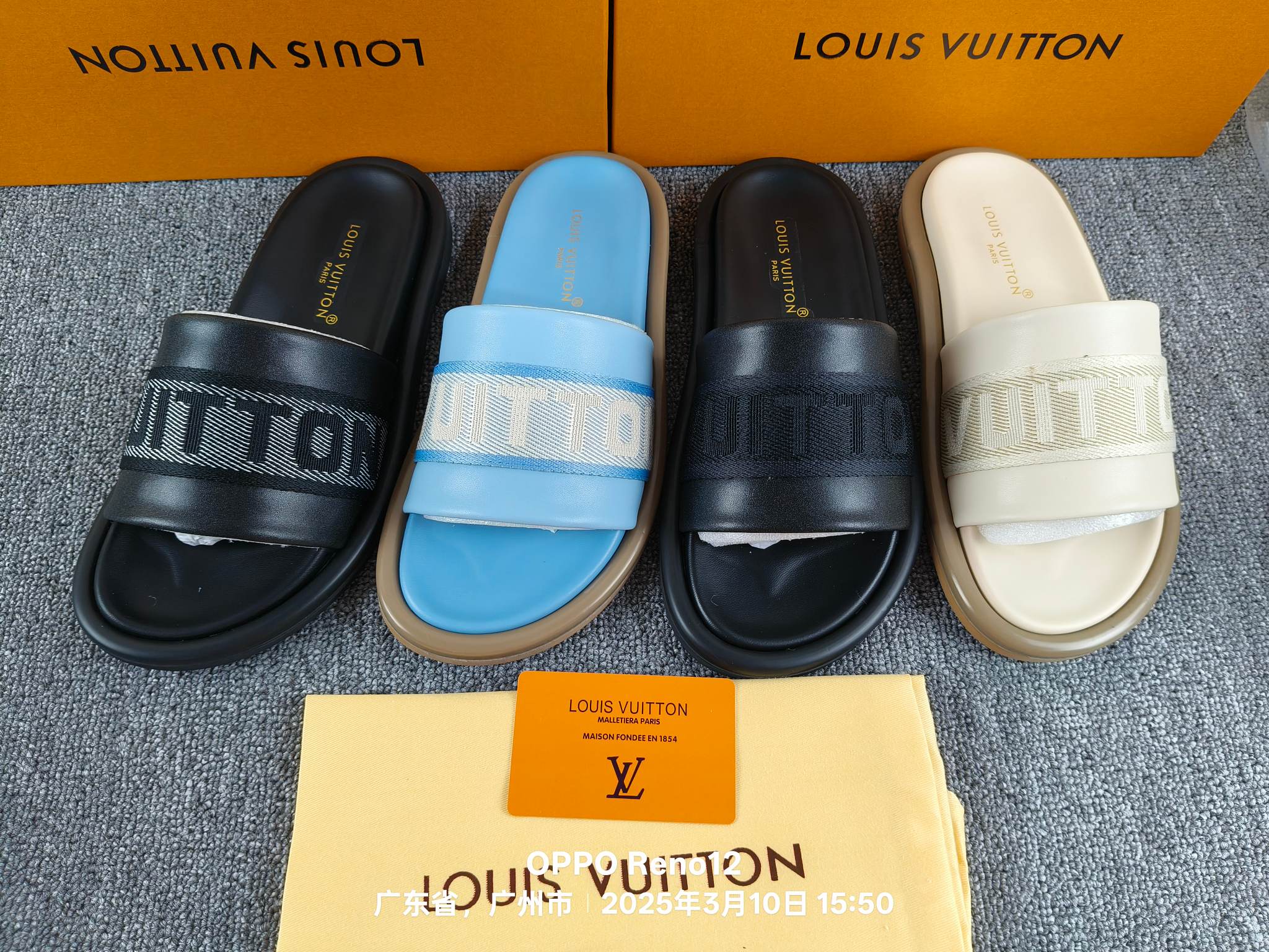 NO:233184,New ~ 2025LV Louis Vuitton Early Spring New Slippers Original Open-Model Outsole Size 35-45, Slippers, louis vuitton, louis vuitton, slippers19860909上新啦～2025LV路易威登 早春新款拖鞋原版开模大底35-45码,,拖鞋,louis vuitton,louis vuitton,slippers,Women's Shoes