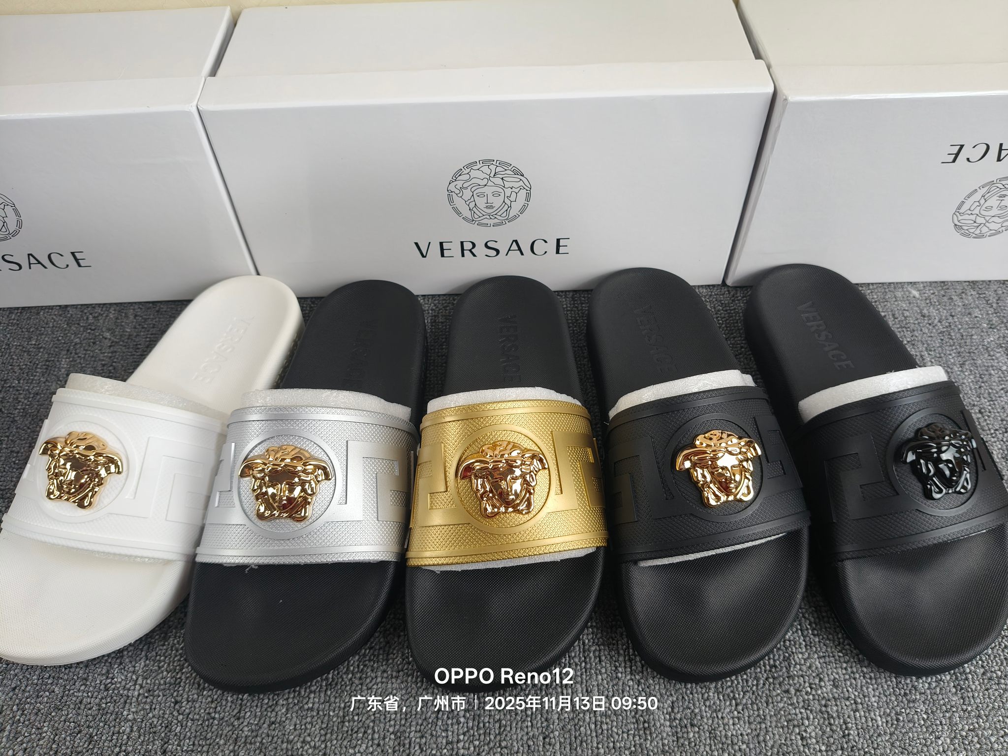 NO:615005,New arrival ~ 2025 Versace VERSACE size 35-46, slippers, versace, versace, slippers19860909上新啦～2025范思哲VERSACE码数35-46,,拖鞋,versace,versace,slippers,Women's Shoes