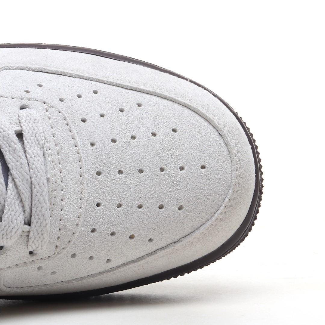 灰色摩卡 Nike Air Force 1 ’07 Low 空军一号低帮百搭休闲运动板鞋 HQ3485-104