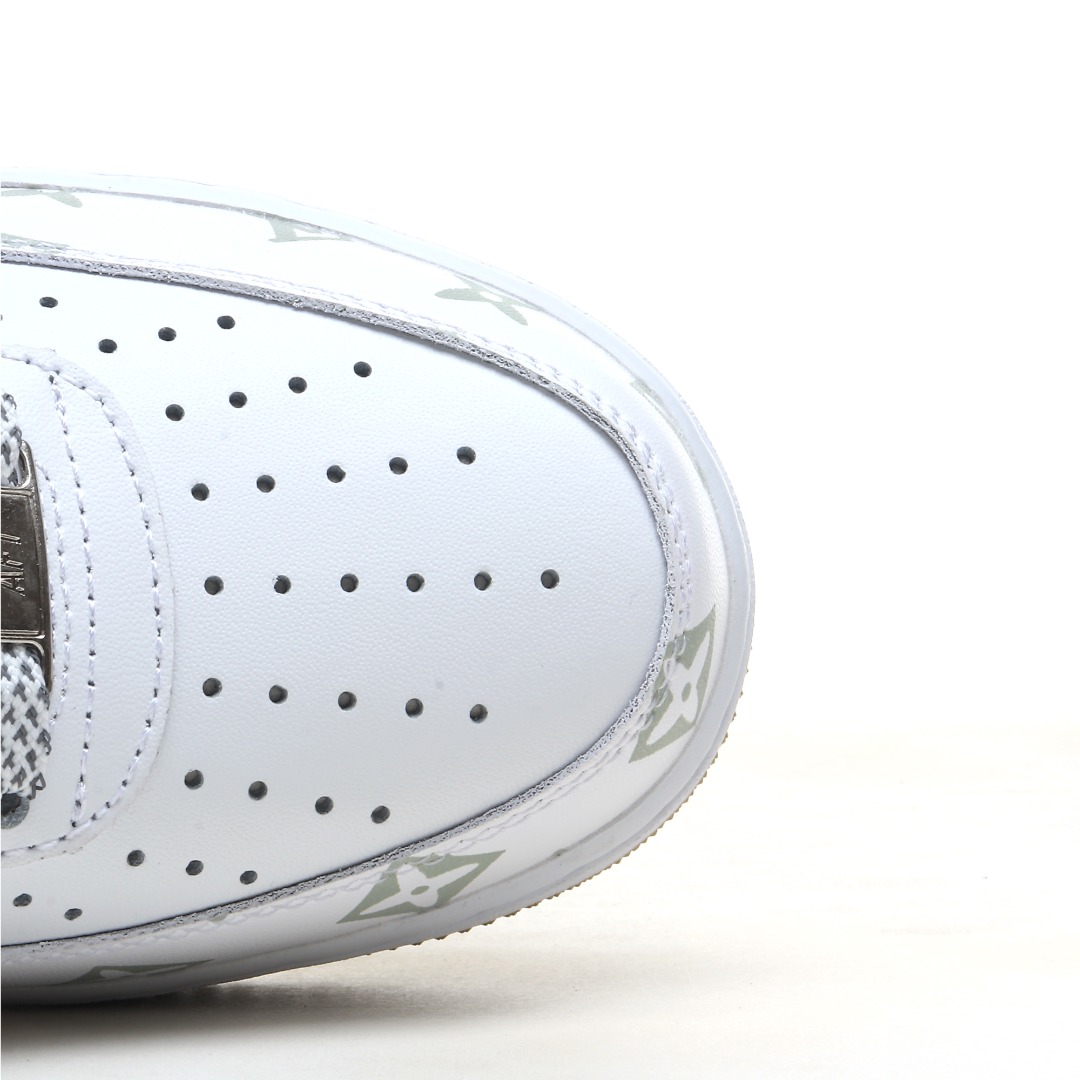 NIke Air Force 1 '07 Low “LV联名暗夜精灵--卡其牛仔”空军一号 低帮 运动鞋 休闲鞋 CV0670-100
