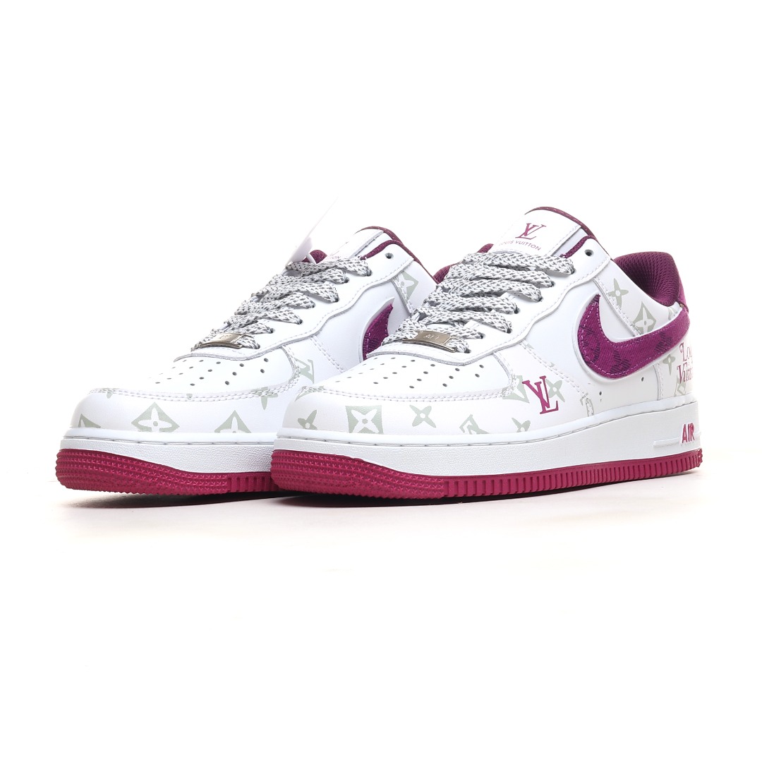 白紫花纹 NIke Air Force 1 '07 Low “LV联名暗夜精灵--薰衣草牛仔”空军一号 低帮 运动鞋 休闲鞋 CV0670-500