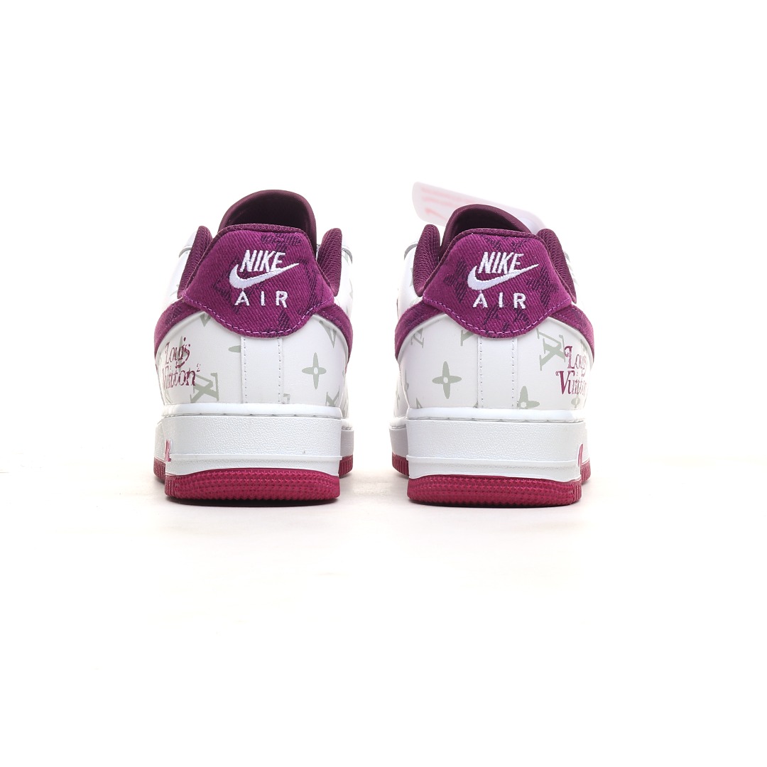 白紫花纹 NIke Air Force 1 '07 Low “LV联名暗夜精灵--薰衣草牛仔”空军一号 低帮 运动鞋 休闲鞋 CV0670-500