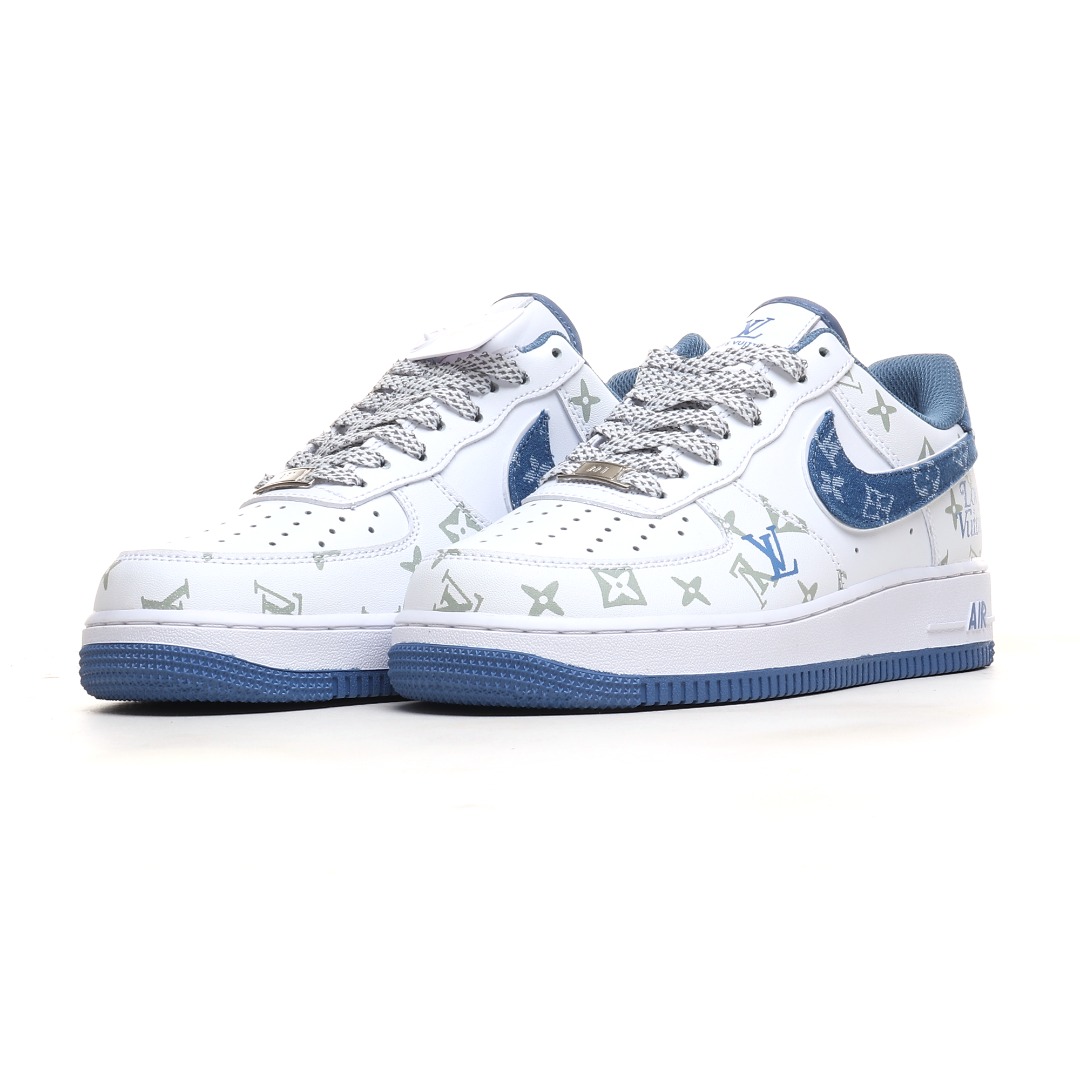 蓝牛仔 NIke Air Force 1 '07 Low “LV联名暗夜精灵--蓝牛仔”空军一号 低帮 DR9868-600