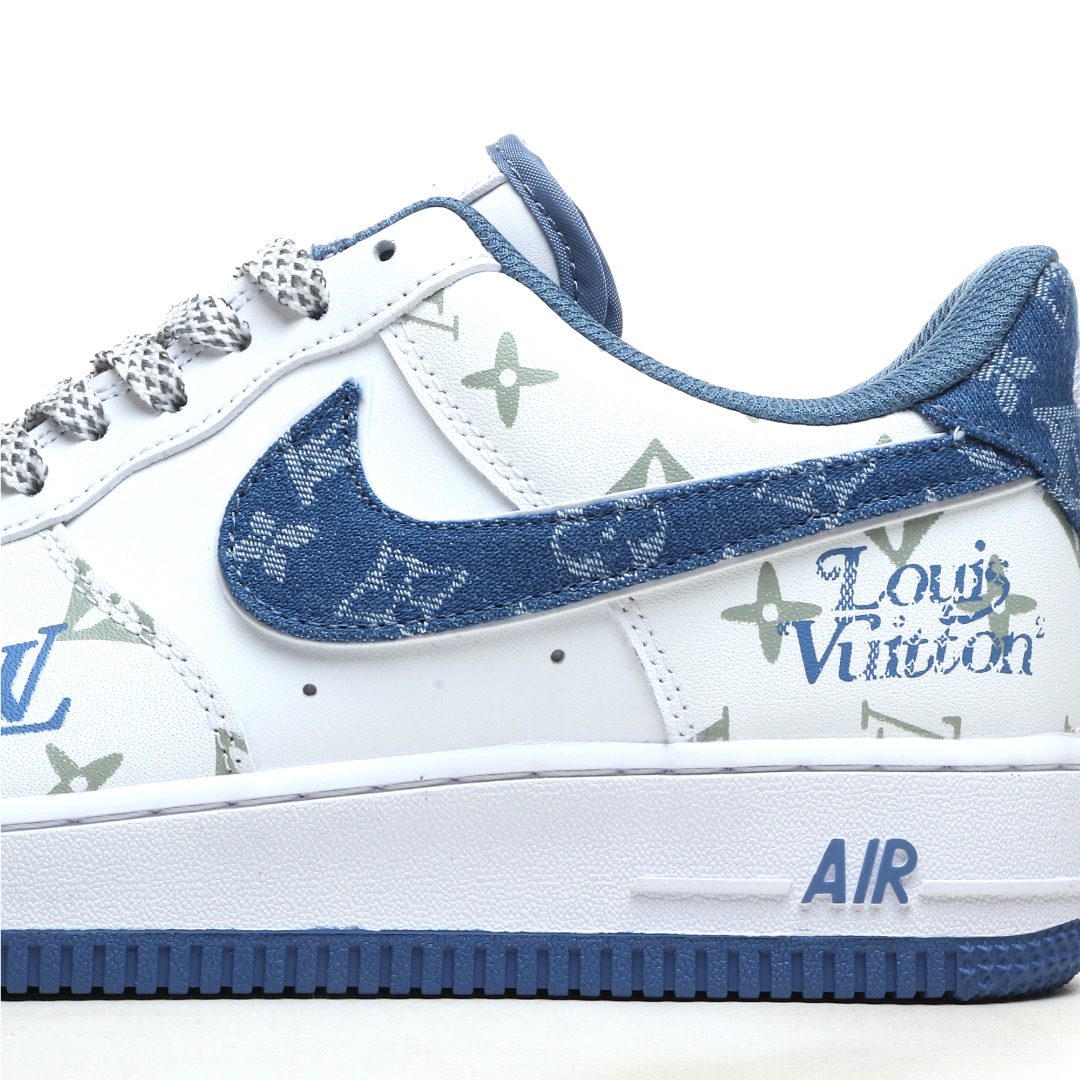 蓝牛仔 NIke Air Force 1 '07 Low “LV联名暗夜精灵--蓝牛仔”空军一号 低帮 DR9868-600