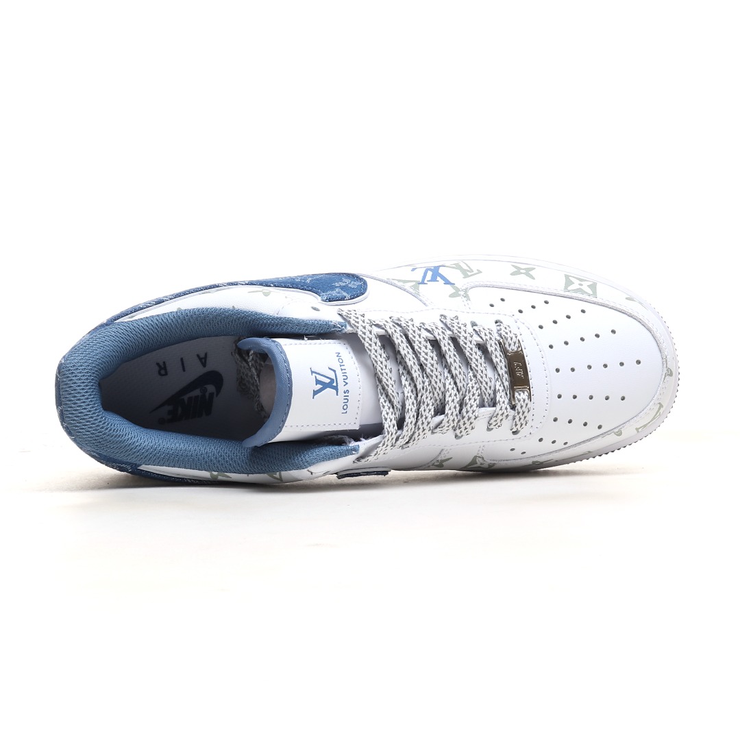 蓝牛仔 NIke Air Force 1 '07 Low “LV联名暗夜精灵--蓝牛仔”空军一号 低帮 DR9868-600