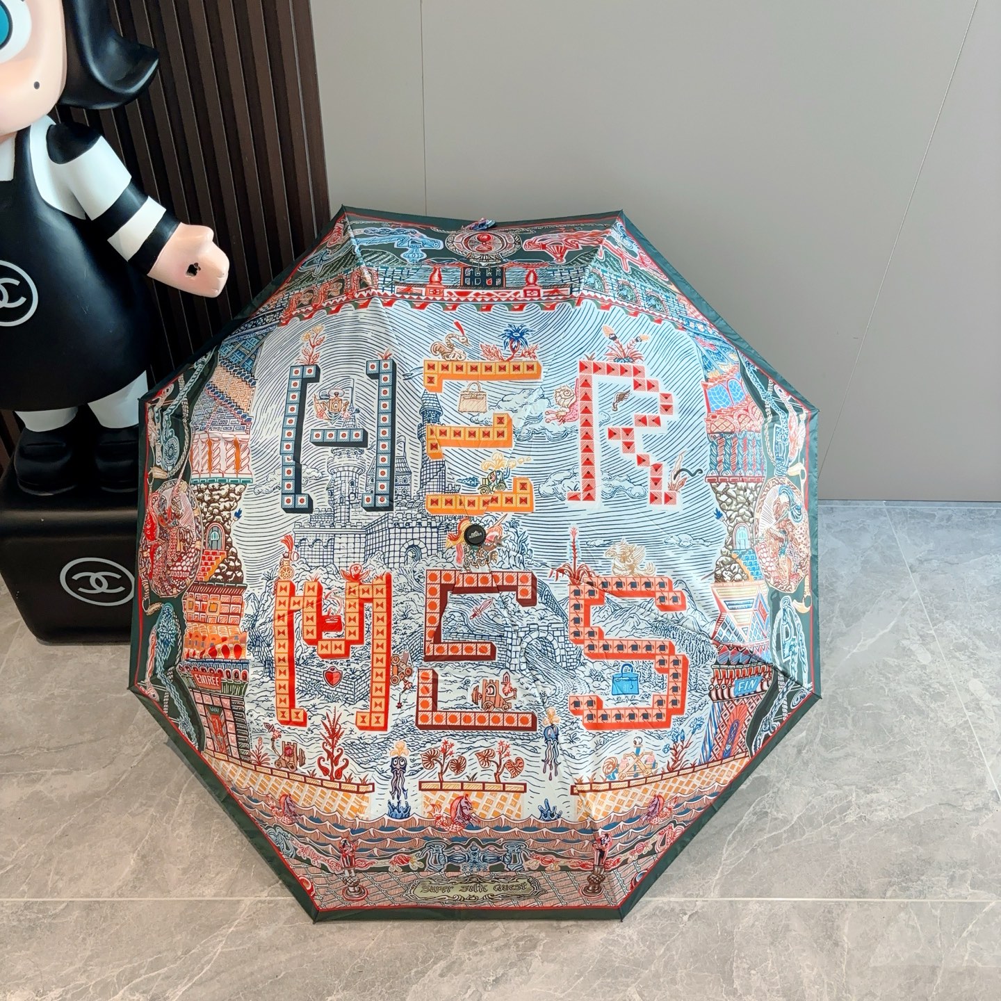 爱马仕（Hermès）   新款 极品H家三折自动伞重磅呈现 以其精湛的工艺技术和源源不断的想像力 新涂