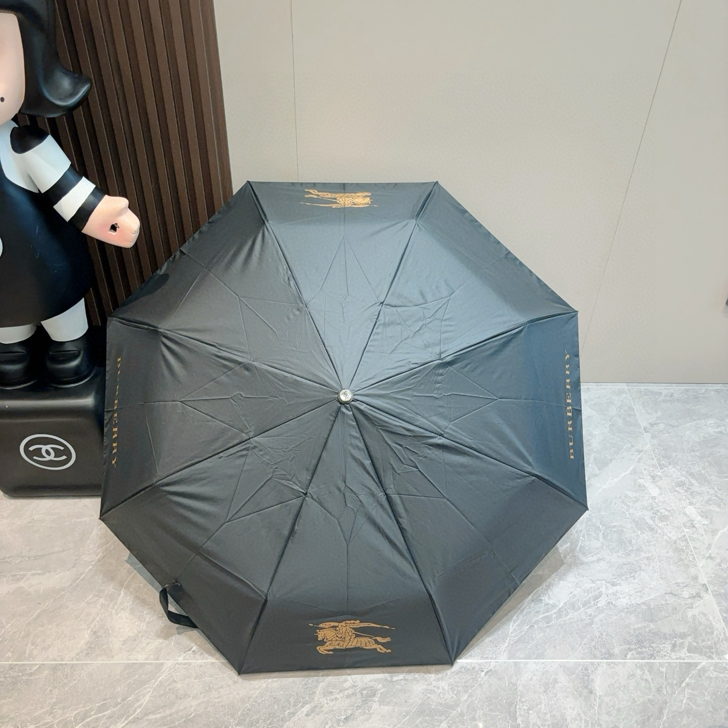  BURBERRY（巴宝莉） 三折自动折叠晴雨伞 年度巅峰之作 经典 高雅 时髦 这就是被称为英国BUR