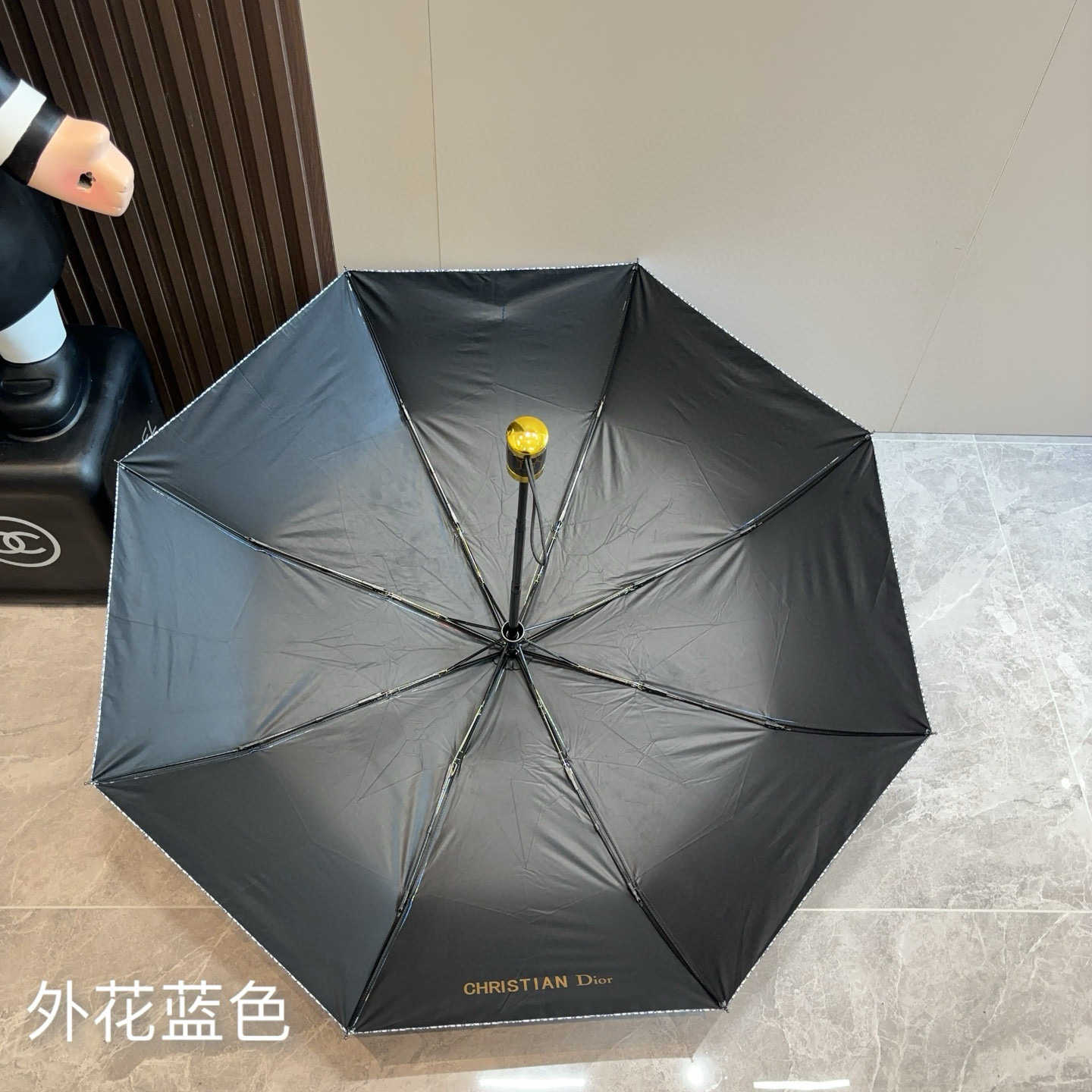  DIOR（迪奥） 星空 三折自动折叠晴雨伞  时尚原单代工品质 细节精致 看得见的品质 打破一成不变 