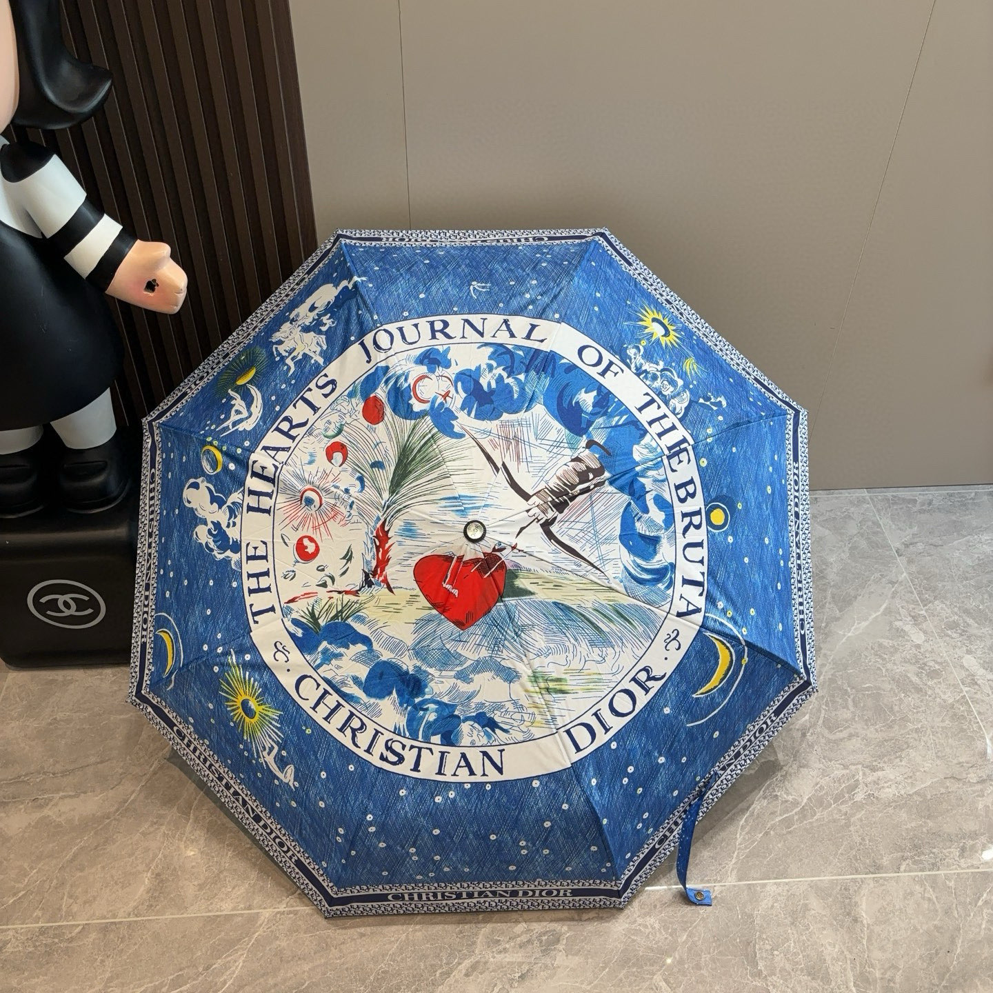  DIOR（迪奥） 星空 三折自动折叠晴雨伞  时尚原单代工品质 细节精致 看得见的品质 打破一成不变 