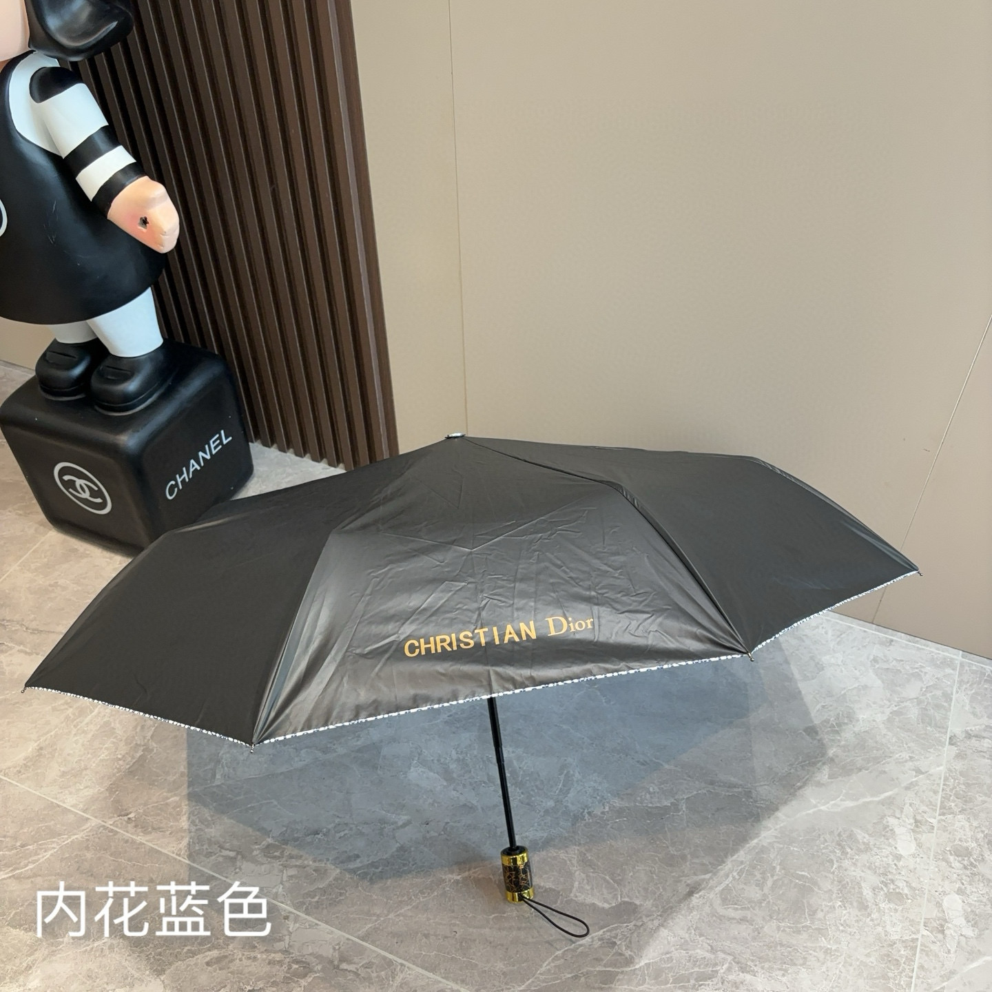  DIOR（迪奥） 星空 三折自动折叠晴雨伞  时尚原单代工品质 细节精致 看得见的品质 打破一成不变 