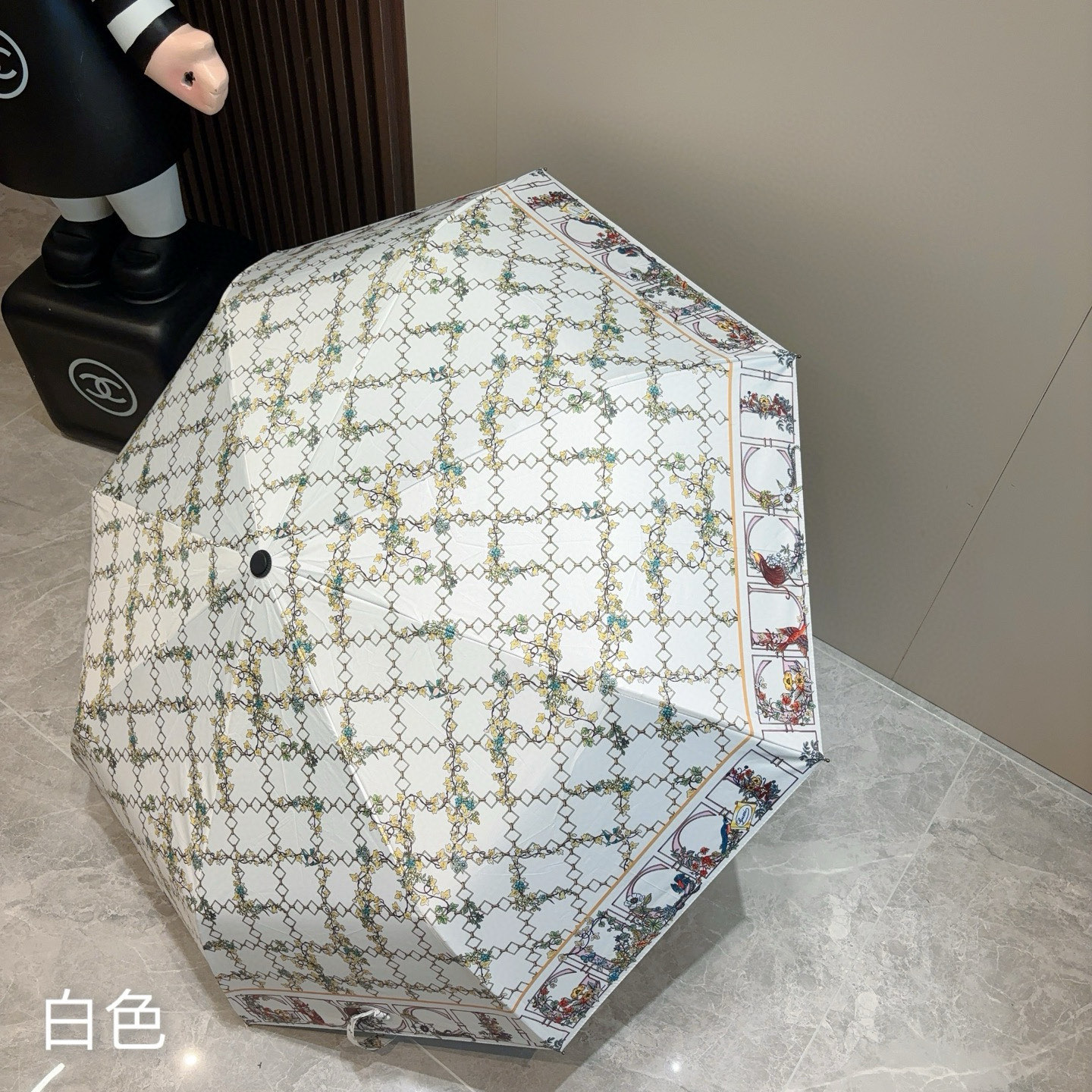  GUCCI古奇 三折自动折叠晴雨伞  时尚原单代工品质 细节精致 看得见的品质 打破一成不变 色泽纯正