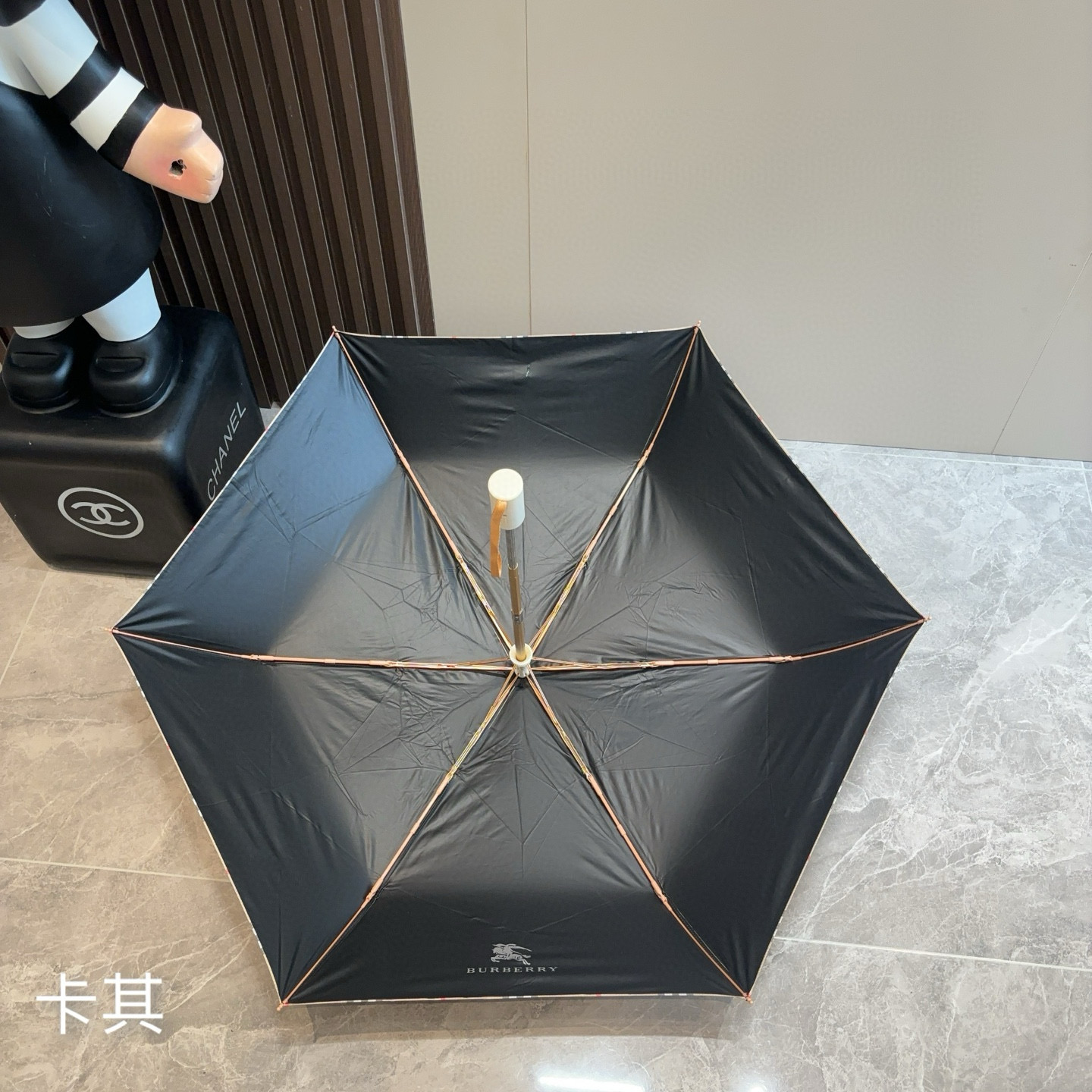  BURBERRY（巴宝莉） 三折自动折叠晴雨伞 年度巅峰之作 经典 高雅 时髦 这就是被称为英国BUR