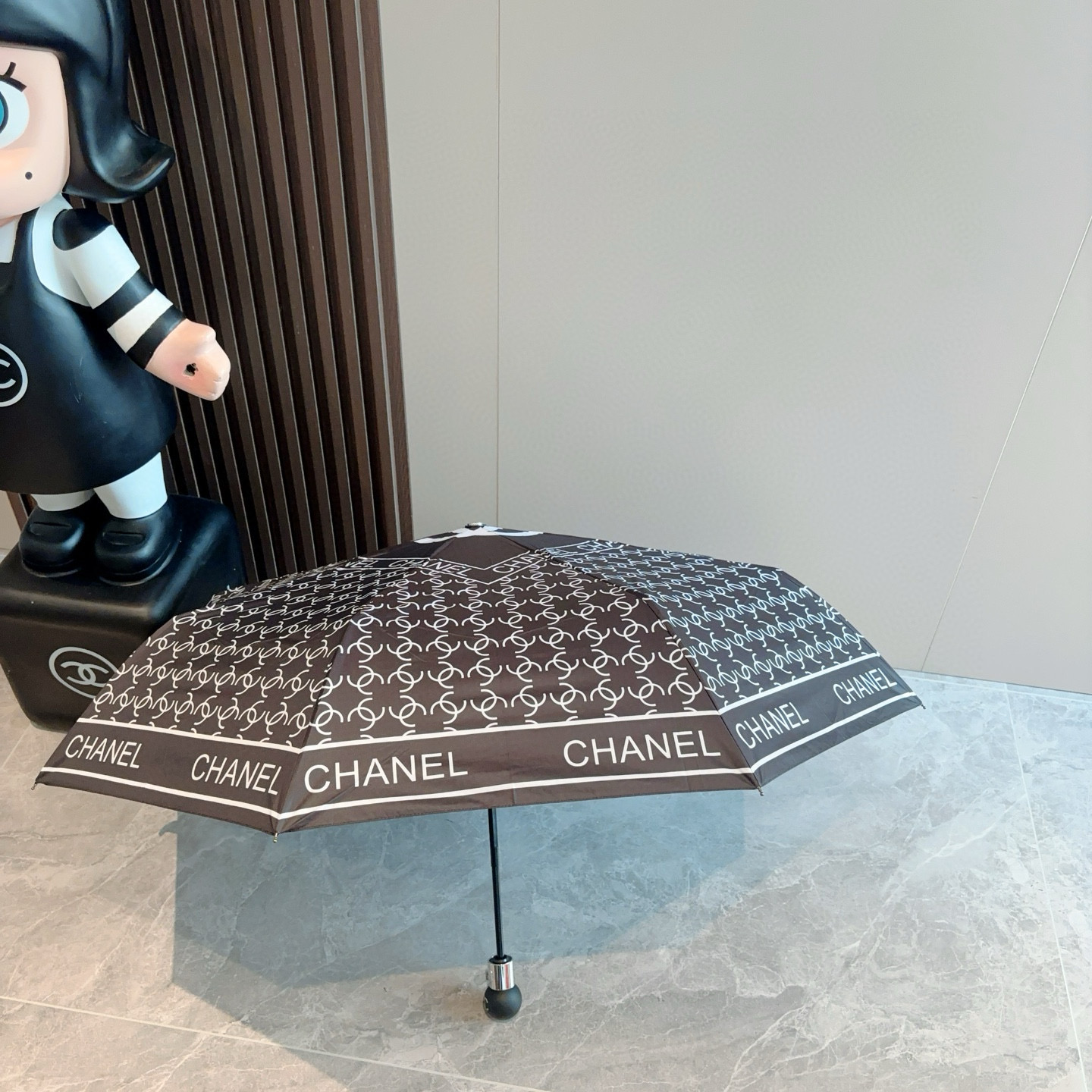  CHANEL香奈儿 三折自动折叠晴雨伞  时尚原单代工品质 细节精致 看得见的品质 打破一成不变 色泽