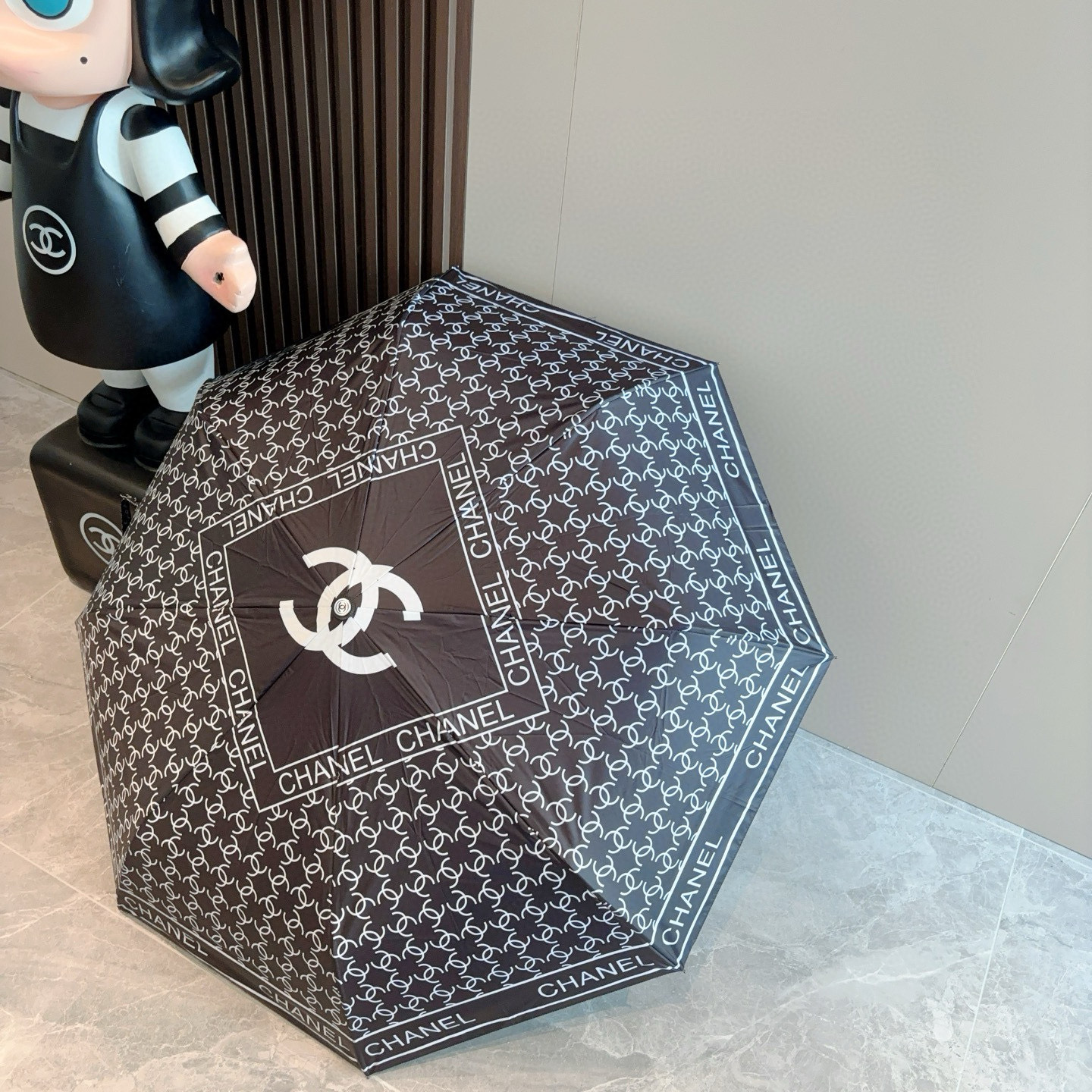  CHANEL香奈儿 三折自动折叠晴雨伞  时尚原单代工品质 细节精致 看得见的品质 打破一成不变 色泽