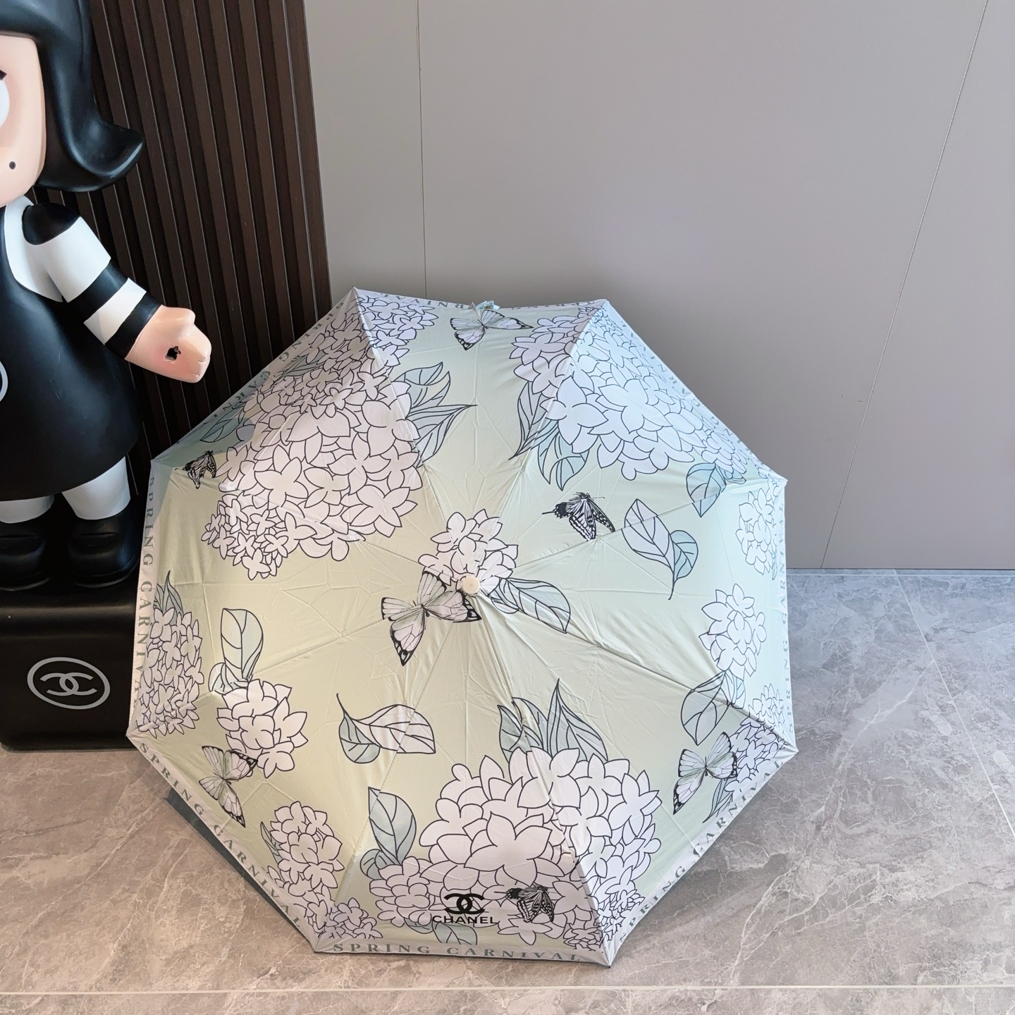  CHANEL香奈儿 三折自动折叠晴雨伞  时尚原单代工品质 细节精致 看得见的品质 打破一成不变 色泽