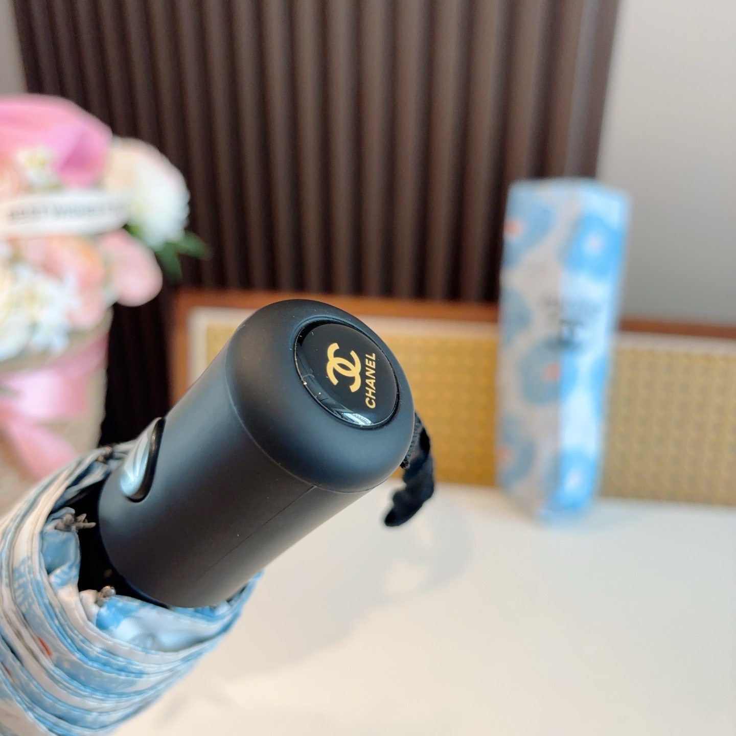  CHANEL香奈儿 三折自动折叠晴雨伞  时尚原单代工品质 细节精致 看得见的品质 打破一成不变 色泽