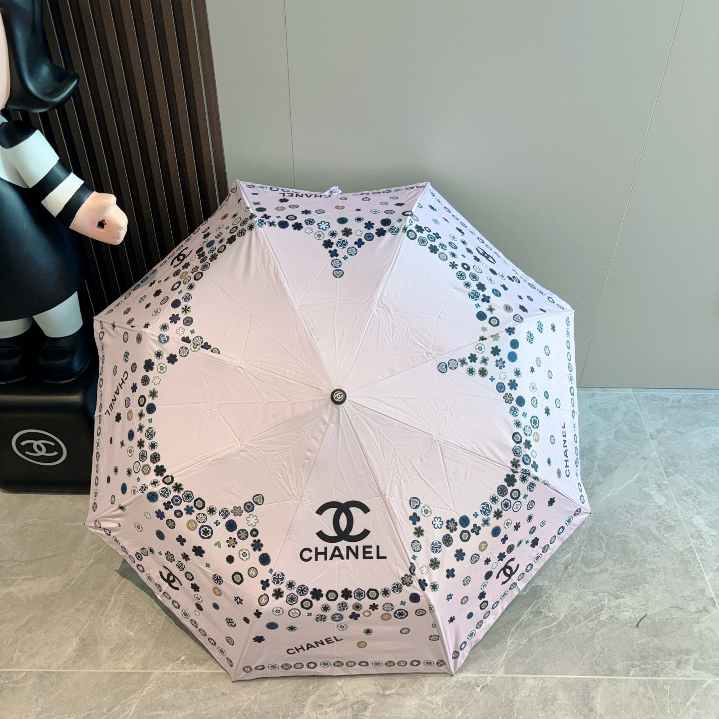  CHANEL香奈儿 三折自动折叠晴雨伞  时尚原单代工品质 细节精致 看得见的品质 打破一成不变 色泽