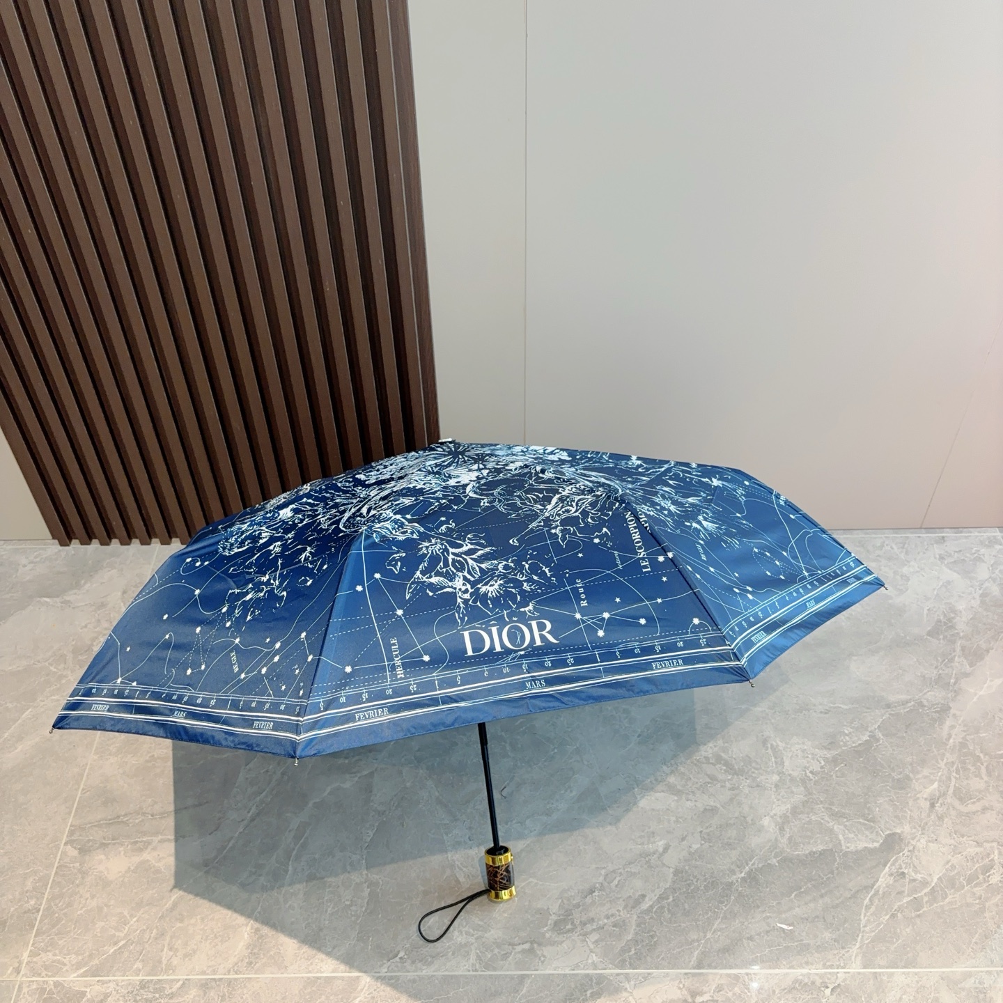  DIOR（迪奥）三折自动折叠晴雨伞  时尚原单代工品质 细节精致 看得见的品质 打破一成不变 色泽纯正
