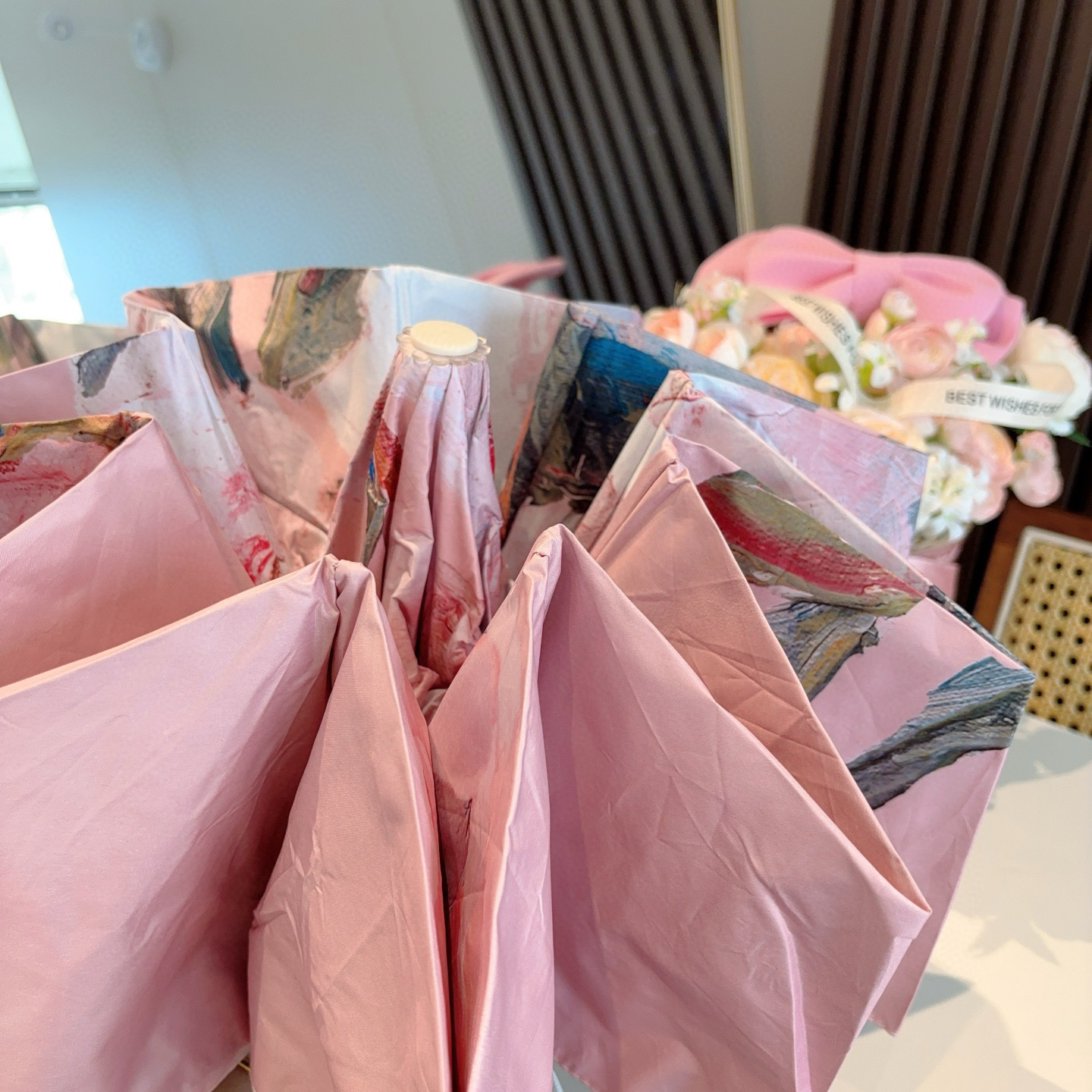  CHANEL香奈儿 三折自动折叠晴雨伞  时尚原单代工品质 细节精致 看得见的品质 打破一成不变 色泽