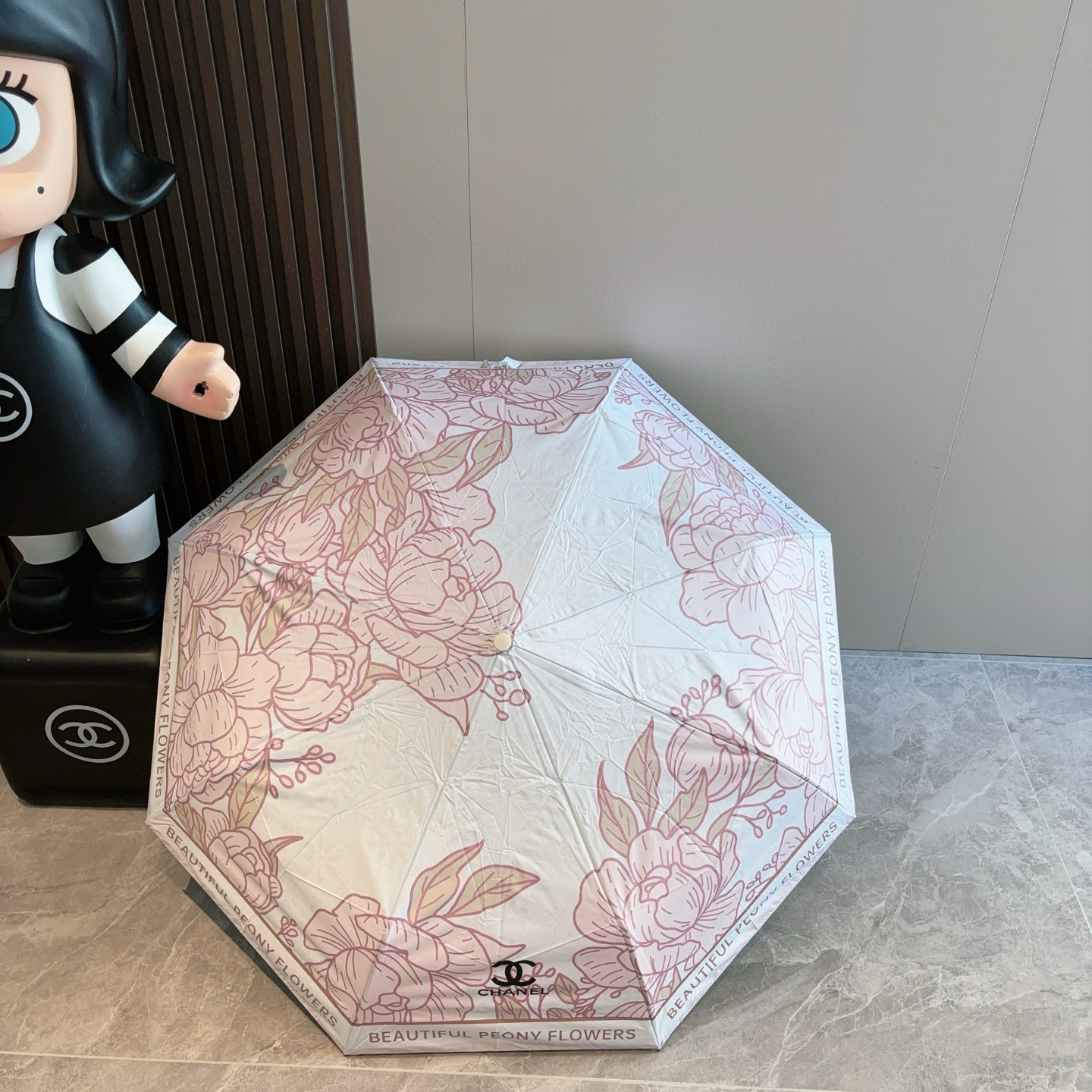  CHANEL香奈儿 三折自动折叠晴雨伞  时尚原单代工品质 细节精致 看得见的品质 打破一成不变 色泽