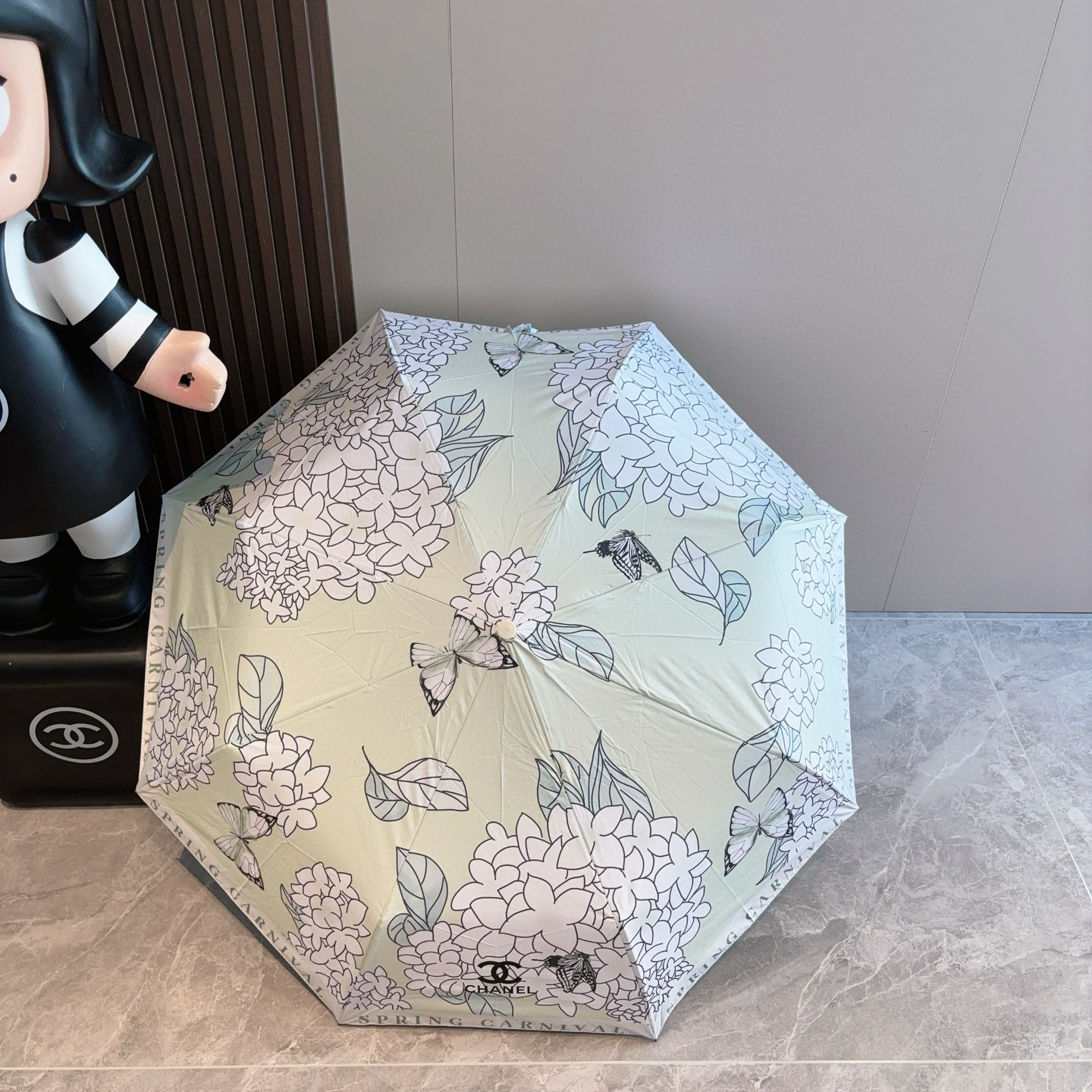  CHANEL香奈儿 三折自动折叠晴雨伞  时尚原单代工品质 细节精致 看得见的品质 打破一成不变 色泽