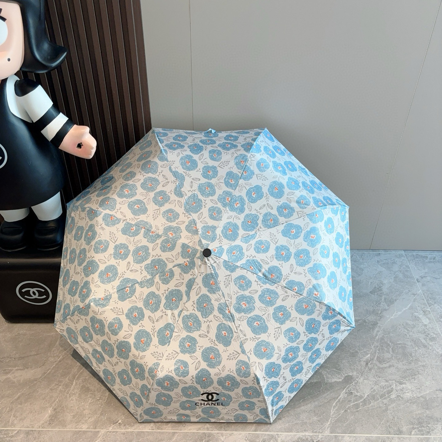  CHANEL香奈儿 三折自动折叠晴雨伞  时尚原单代工品质 细节精致 看得见的品质 打破一成不变 色泽