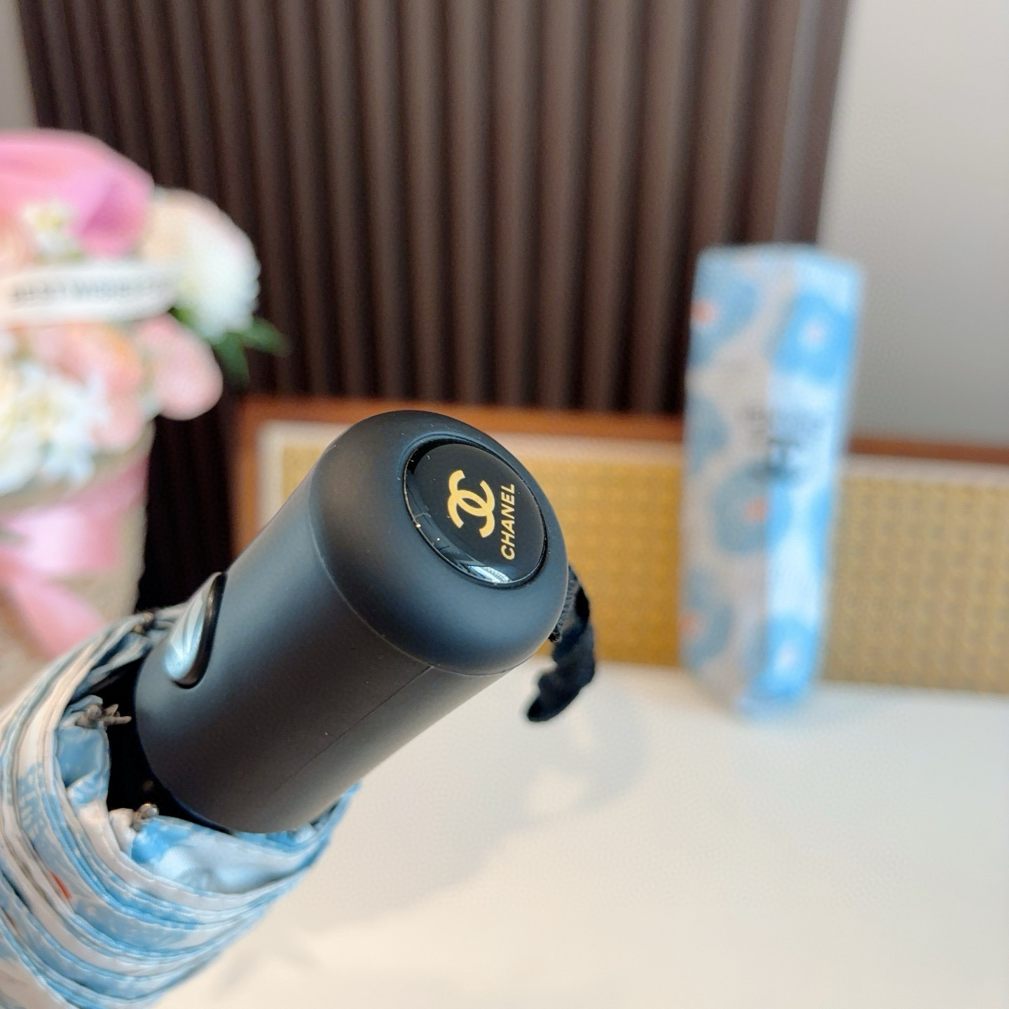  CHANEL香奈儿 三折自动折叠晴雨伞  时尚原单代工品质 细节精致 看得见的品质 打破一成不变 色泽
