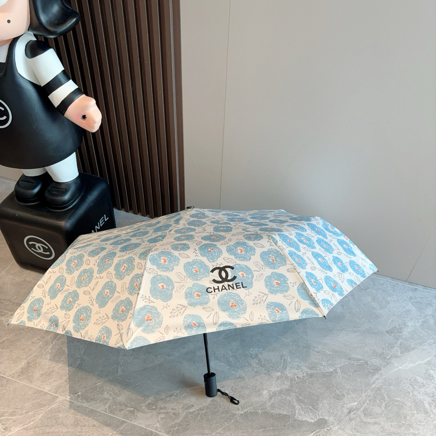  CHANEL香奈儿 三折自动折叠晴雨伞  时尚原单代工品质 细节精致 看得见的品质 打破一成不变 色泽