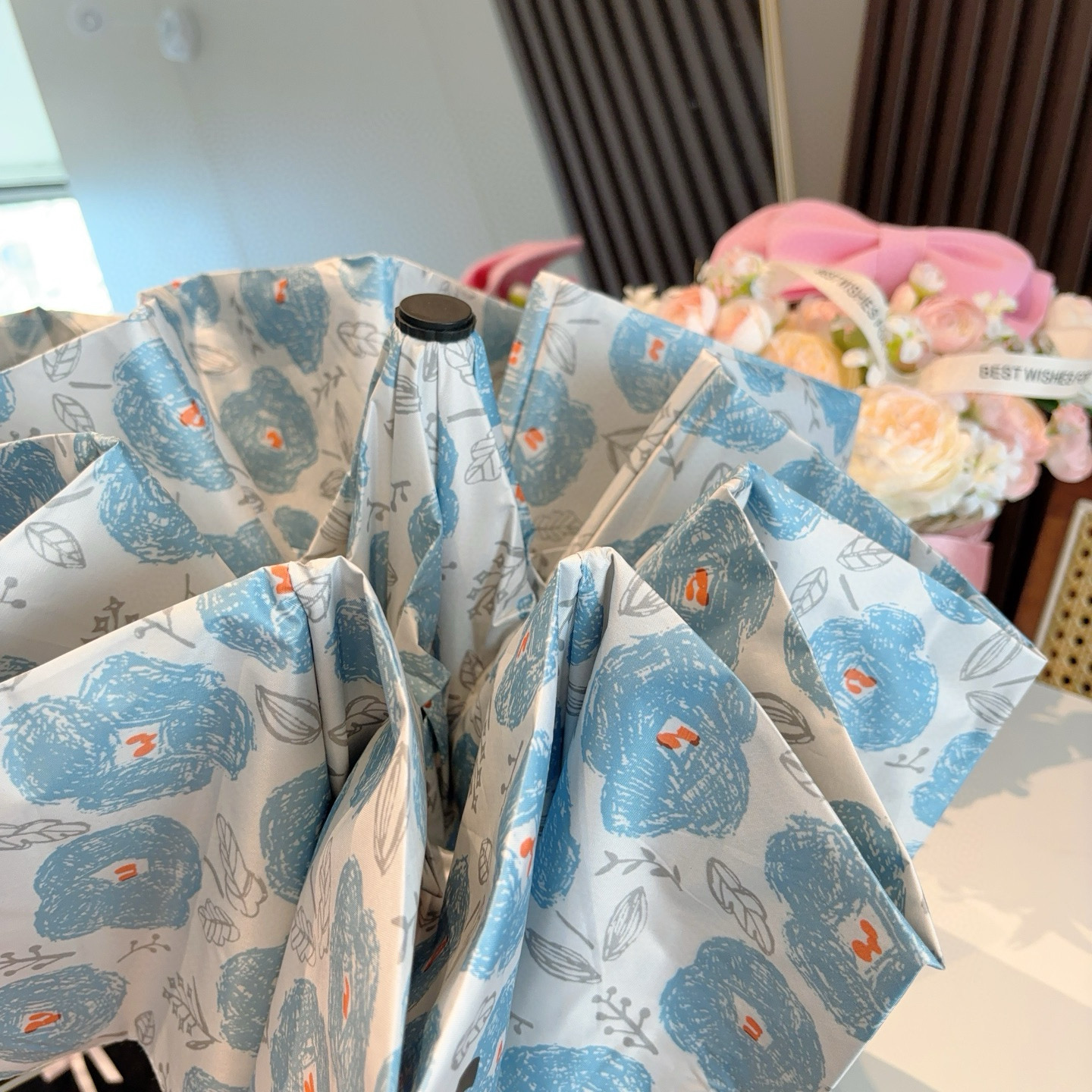  CHANEL香奈儿 三折自动折叠晴雨伞  时尚原单代工品质 细节精致 看得见的品质 打破一成不变 色泽