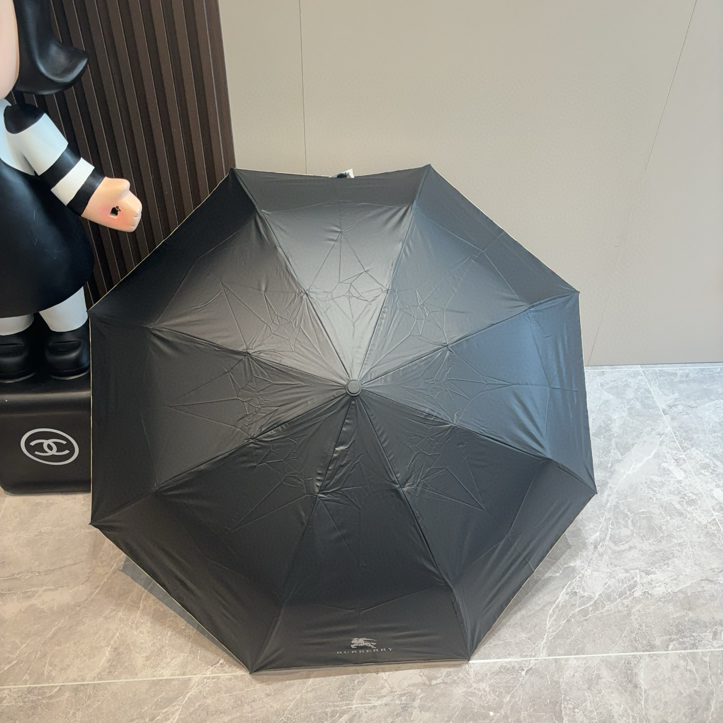  BURBERRY（巴宝莉） 三折自动折叠晴雨伞 年度巅峰之作 经典 高雅 时髦 这就是被称为英国BUR
