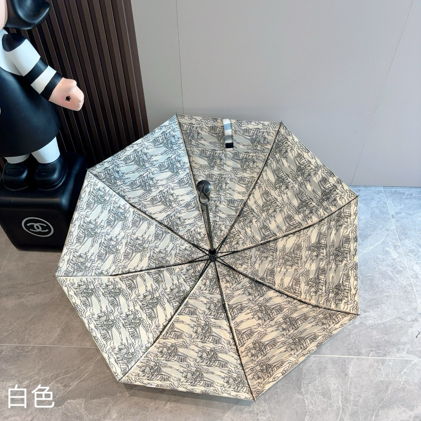  BURBERRY（巴宝莉） 三折自动折叠晴雨伞 年度巅峰之作 经典 高雅 时髦 这就是被称为英国BUR