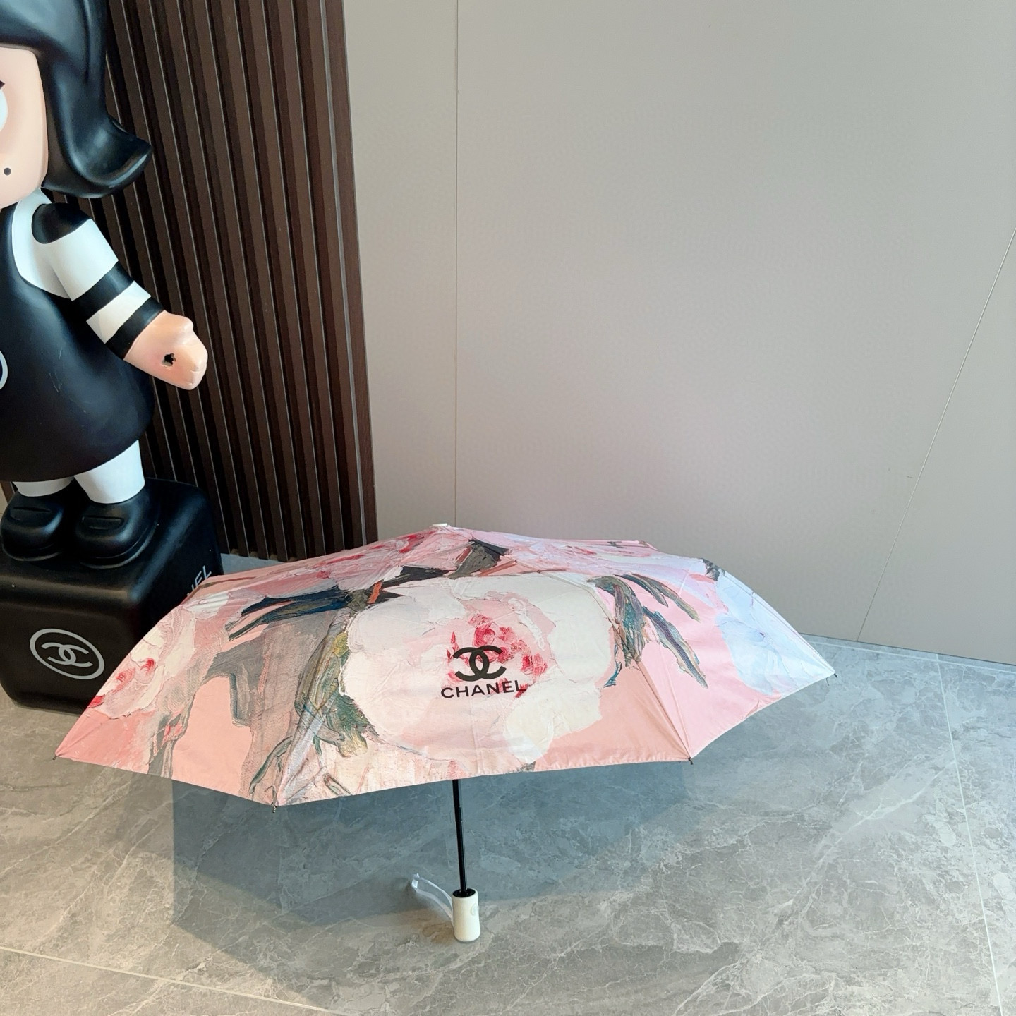  CHANEL香奈儿 三折自动折叠晴雨伞  时尚原单代工品质 细节精致 看得见的品质 打破一成不变 色泽