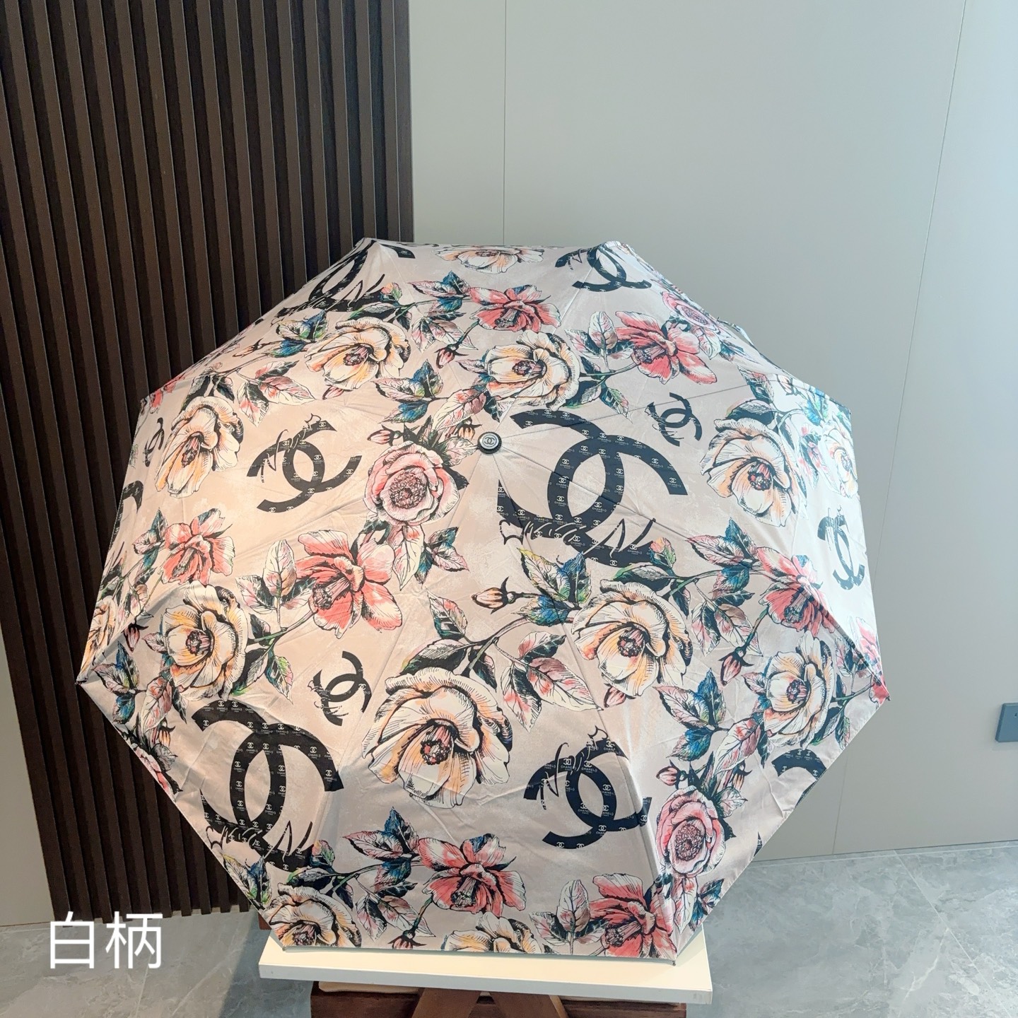  CHANEL香奈儿 三折自动折叠晴雨伞  时尚原单代工品质 细节精致 看得见的品质 打破一成不变 色泽
