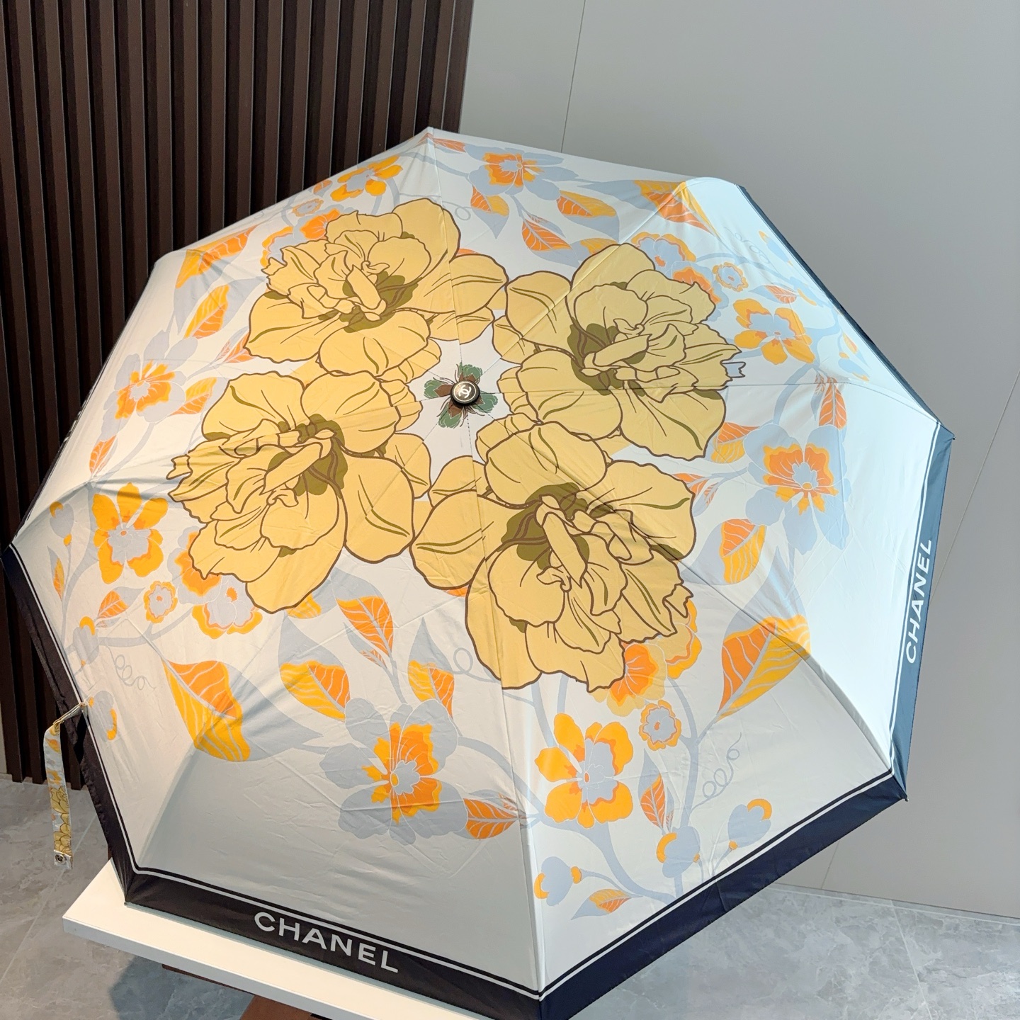  CHANEL香奈儿 三折自动折叠晴雨伞  时尚原单代工品质 细节精致 看得见的品质 打破一成不变 色泽