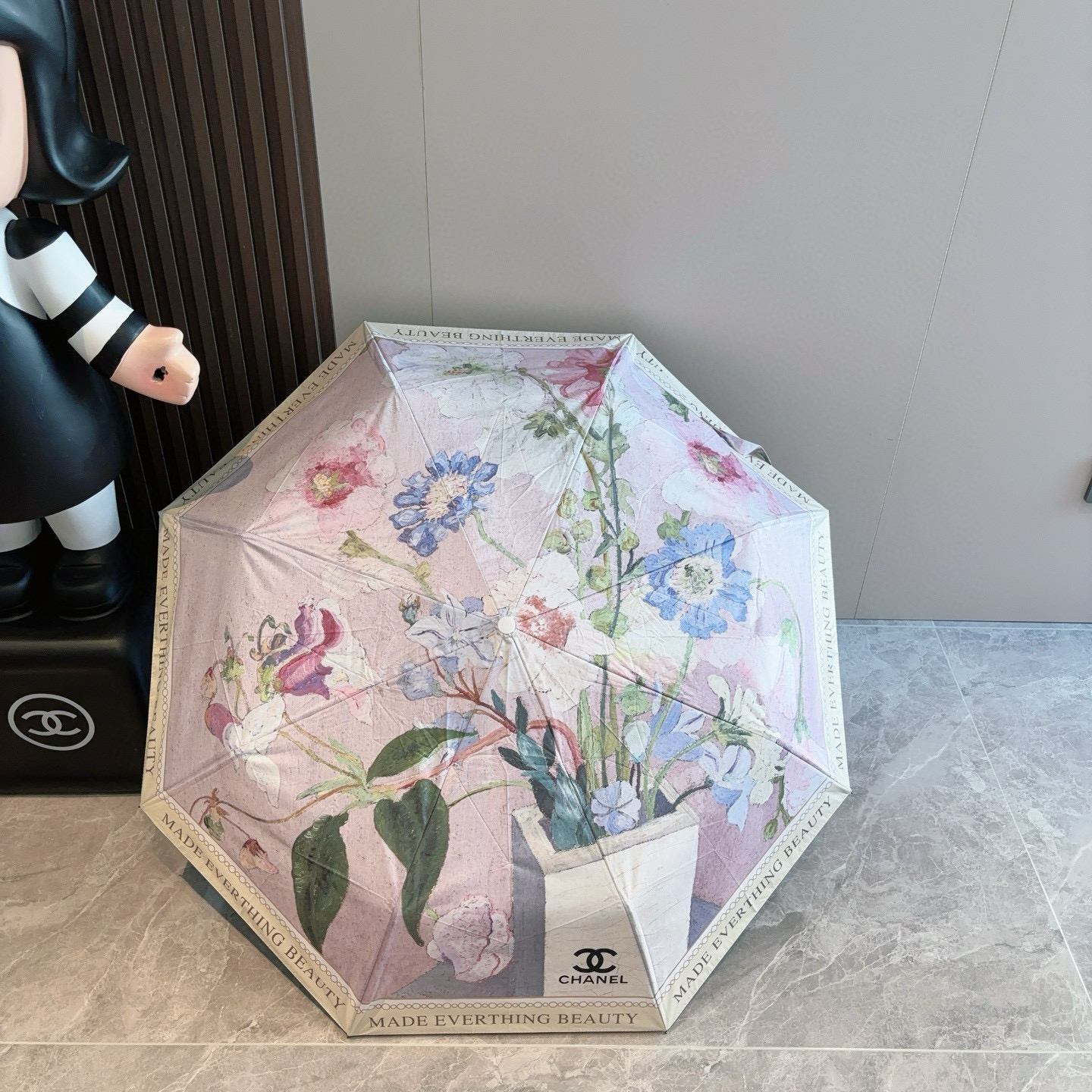  CHANEL香奈儿 三折自动折叠晴雨伞  时尚原单代工品质 细节精致 看得见的品质 打破一成不变 色泽