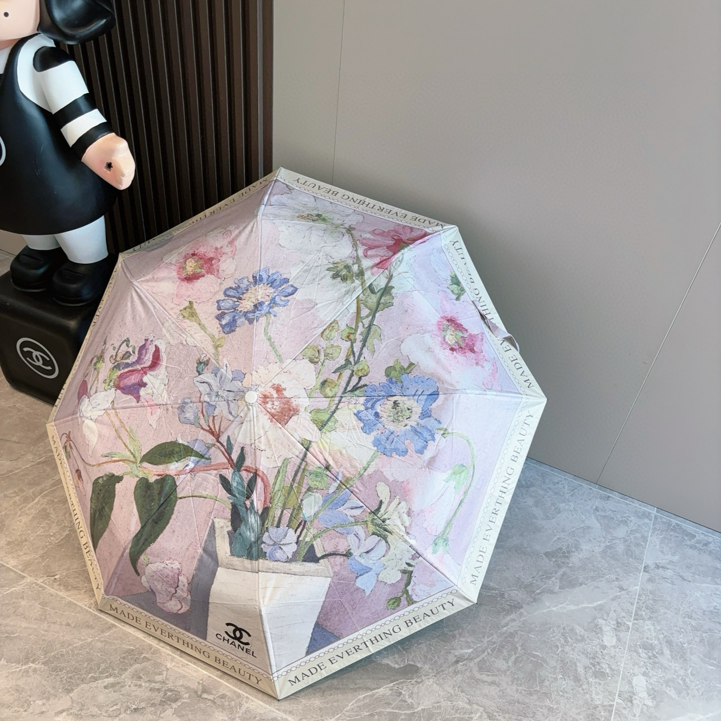  CHANEL香奈儿 三折自动折叠晴雨伞  时尚原单代工品质 细节精致 看得见的品质 打破一成不变 色泽