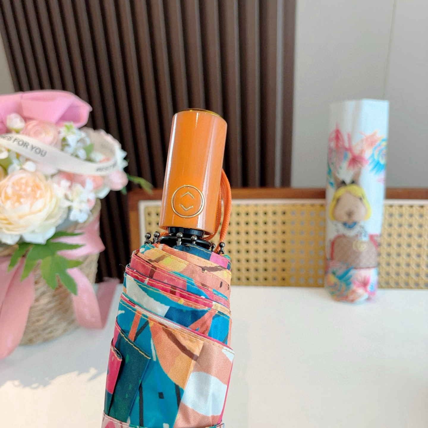   GUCCI（古奇）三折自动折叠晴雨伞  晴天遮阳 雨天遮雨 原单代工品质 带防紫外线涂层 长度30c
