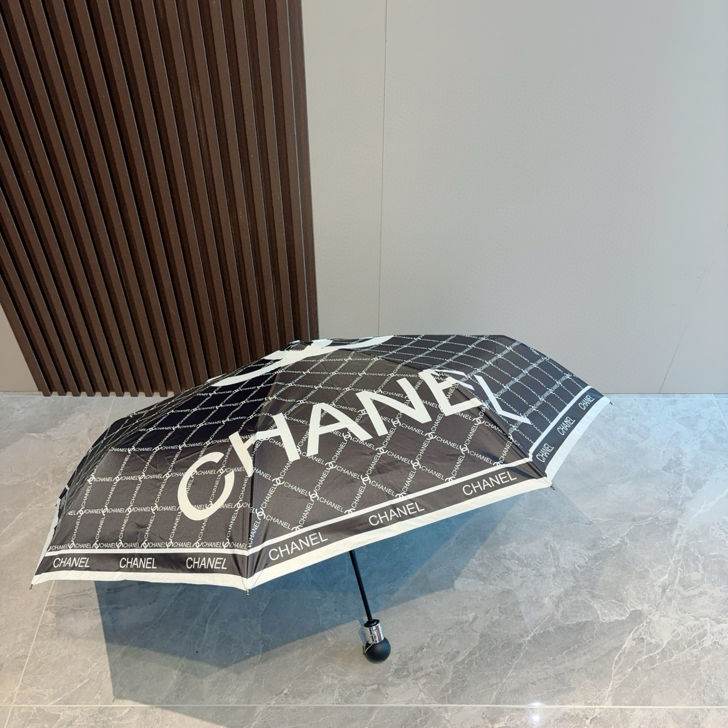  CHANEL（香奈儿）三折自动折叠晴雨伞 选用台湾进口UV防紫外线伞布 原单代工级品质 