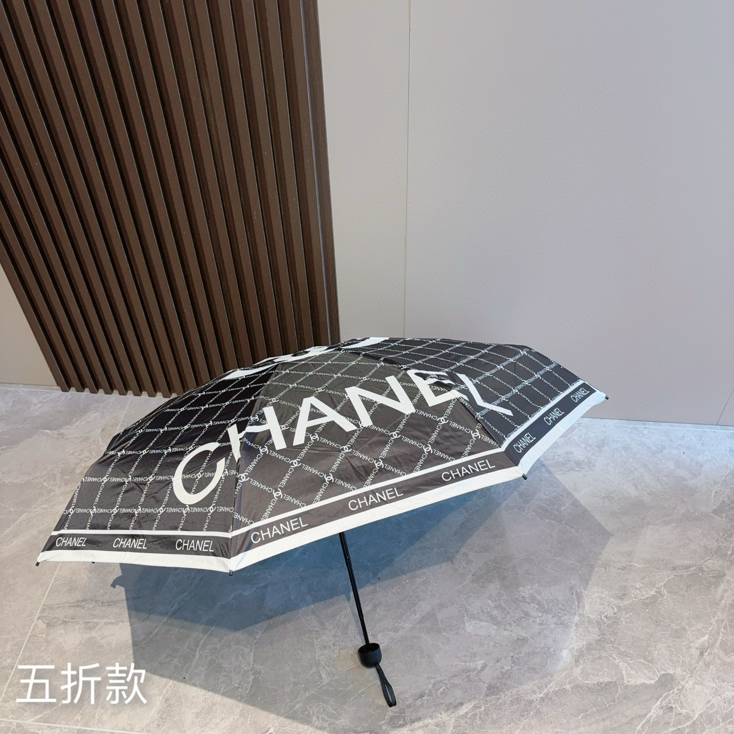  CHANEL（香奈儿）五折手动折叠晴雨伞 选用台 湾进口UV防紫外线伞布 原单代工级品质  🌹2色