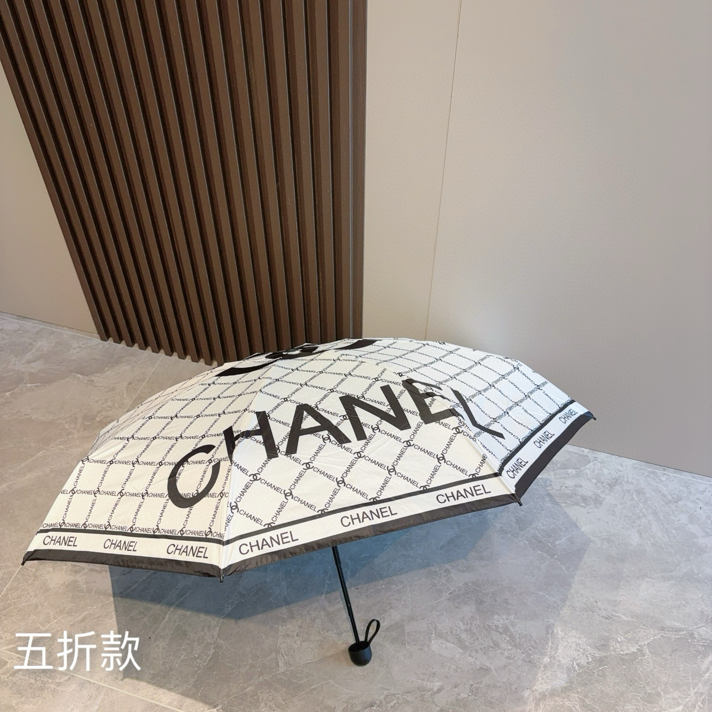  CHANEL（香奈儿）五折手动折叠晴雨伞 选用台 湾进口UV防紫外线伞布 原单代工级品质  🌹2色