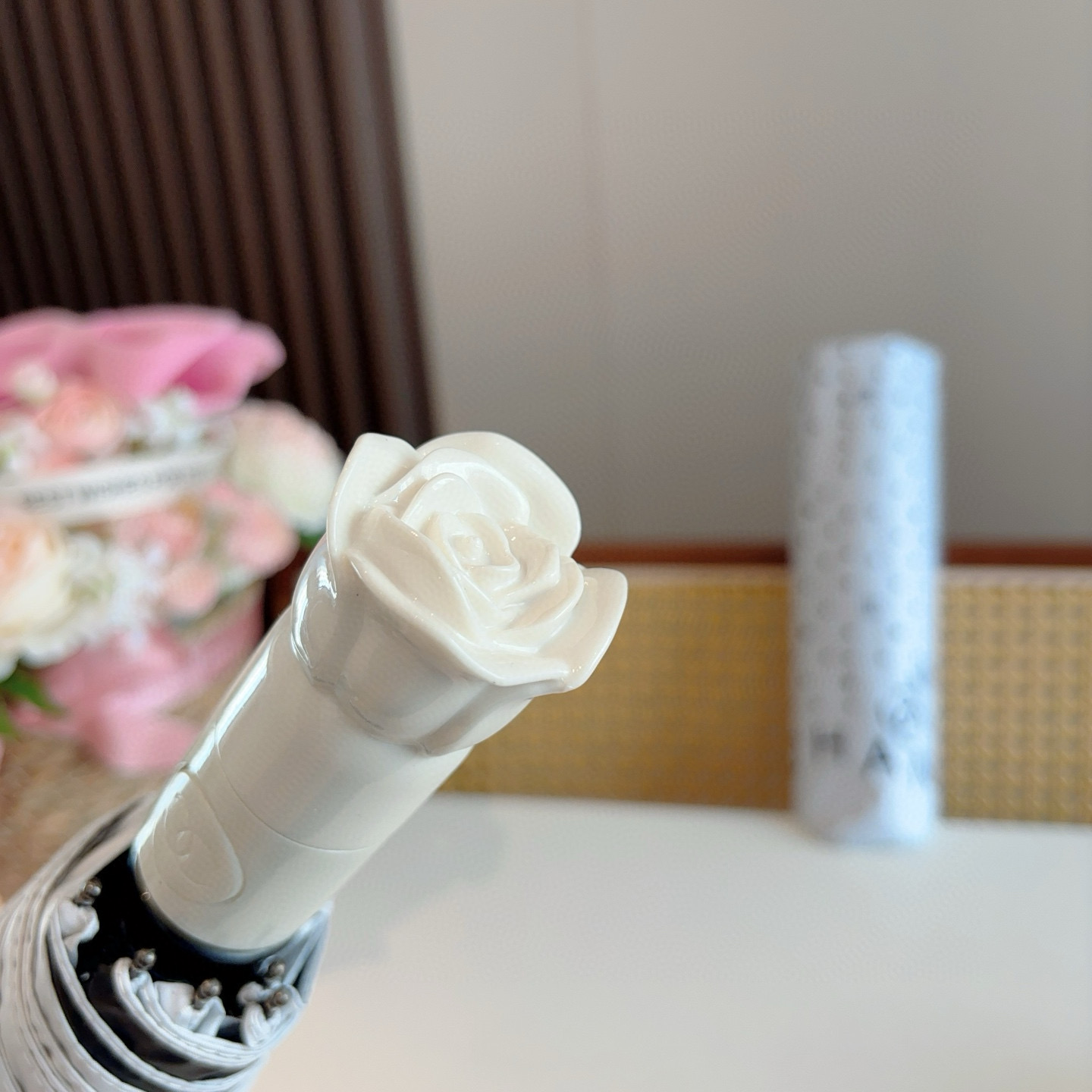  CHANEL（香奈儿）三折自动折叠晴雨伞 选用台湾进口UV防紫外线伞布 原单代工级品质 