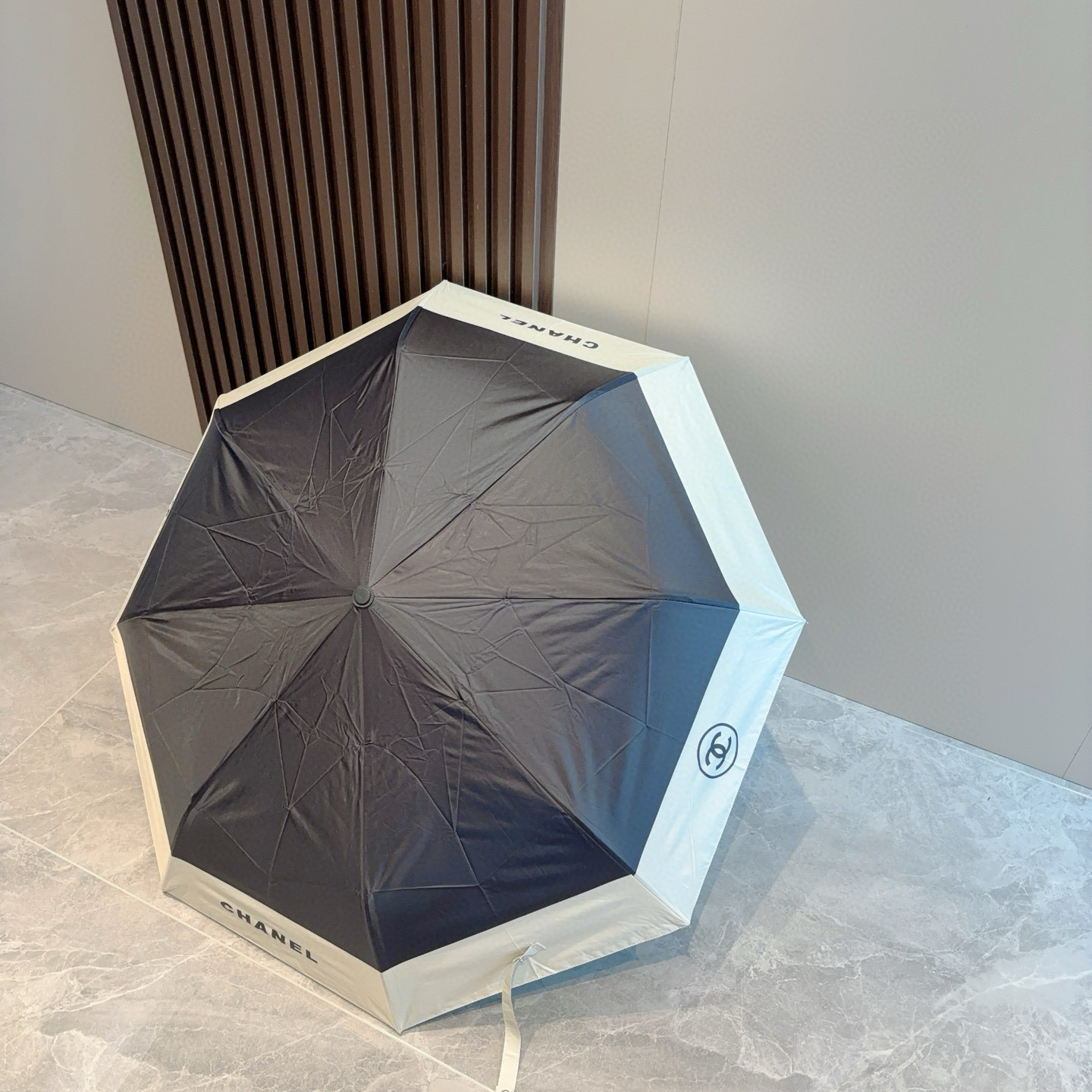  CHANEL（香奈儿）三折自动折叠晴雨伞 选用台湾进口UV防紫外线伞布 原单代工级品质 