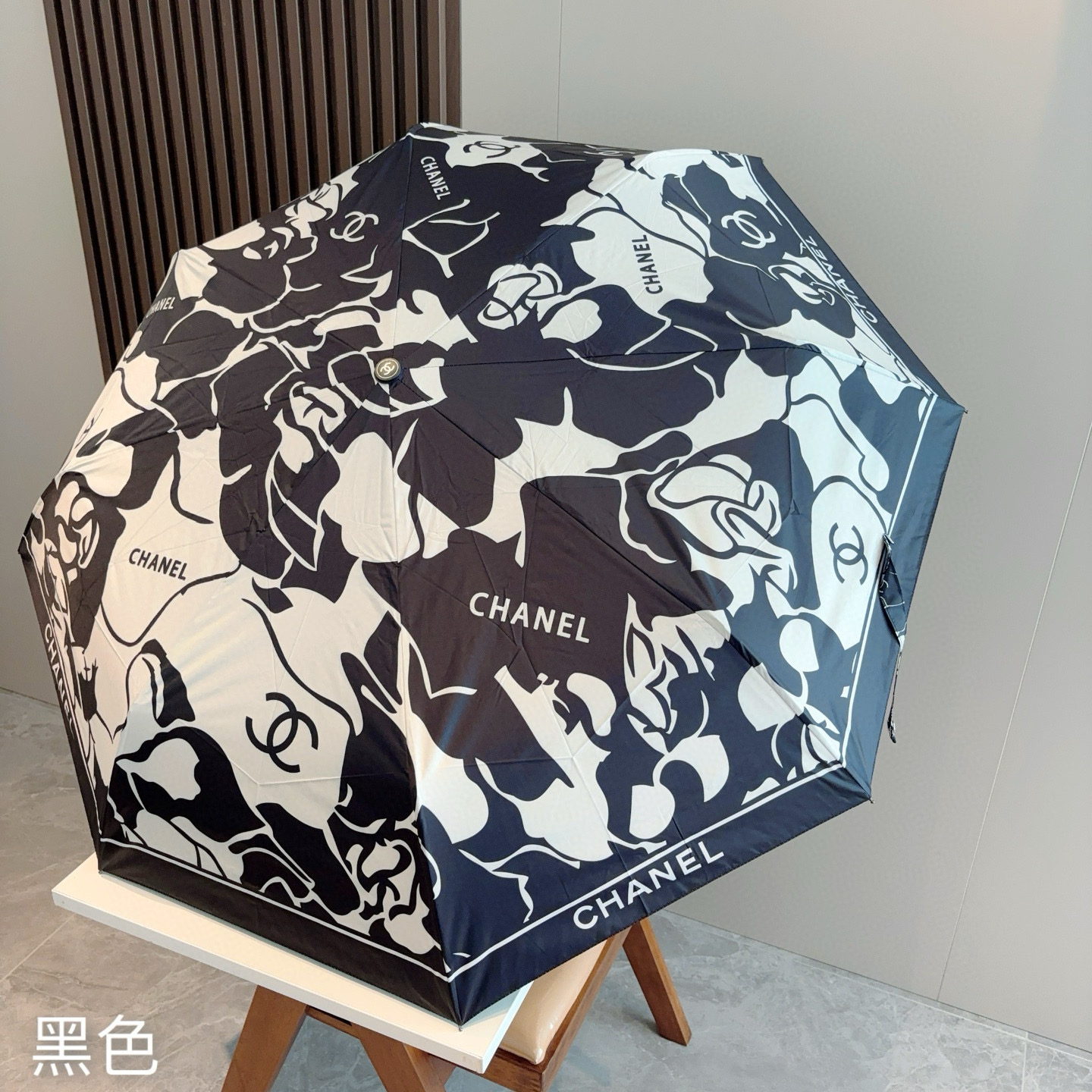  CHANEL香奈儿 三折自动折叠晴雨伞  时尚原单代工品质 细节精致 看得见的品质 打破一成不变 色泽